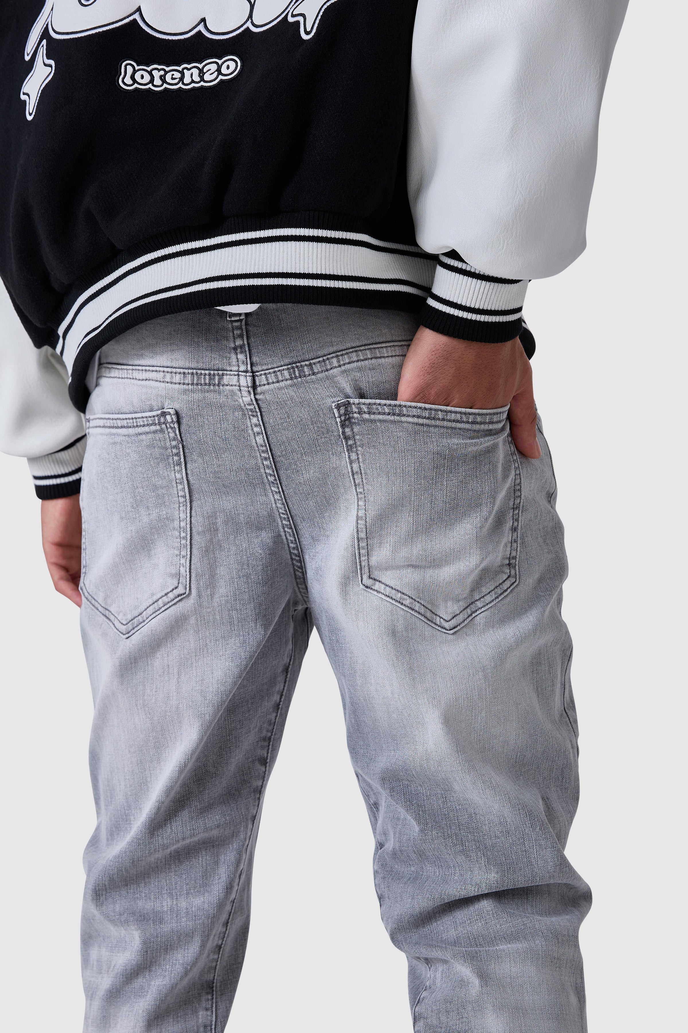 Aldo Flare Jean - Light Grey - Image 3