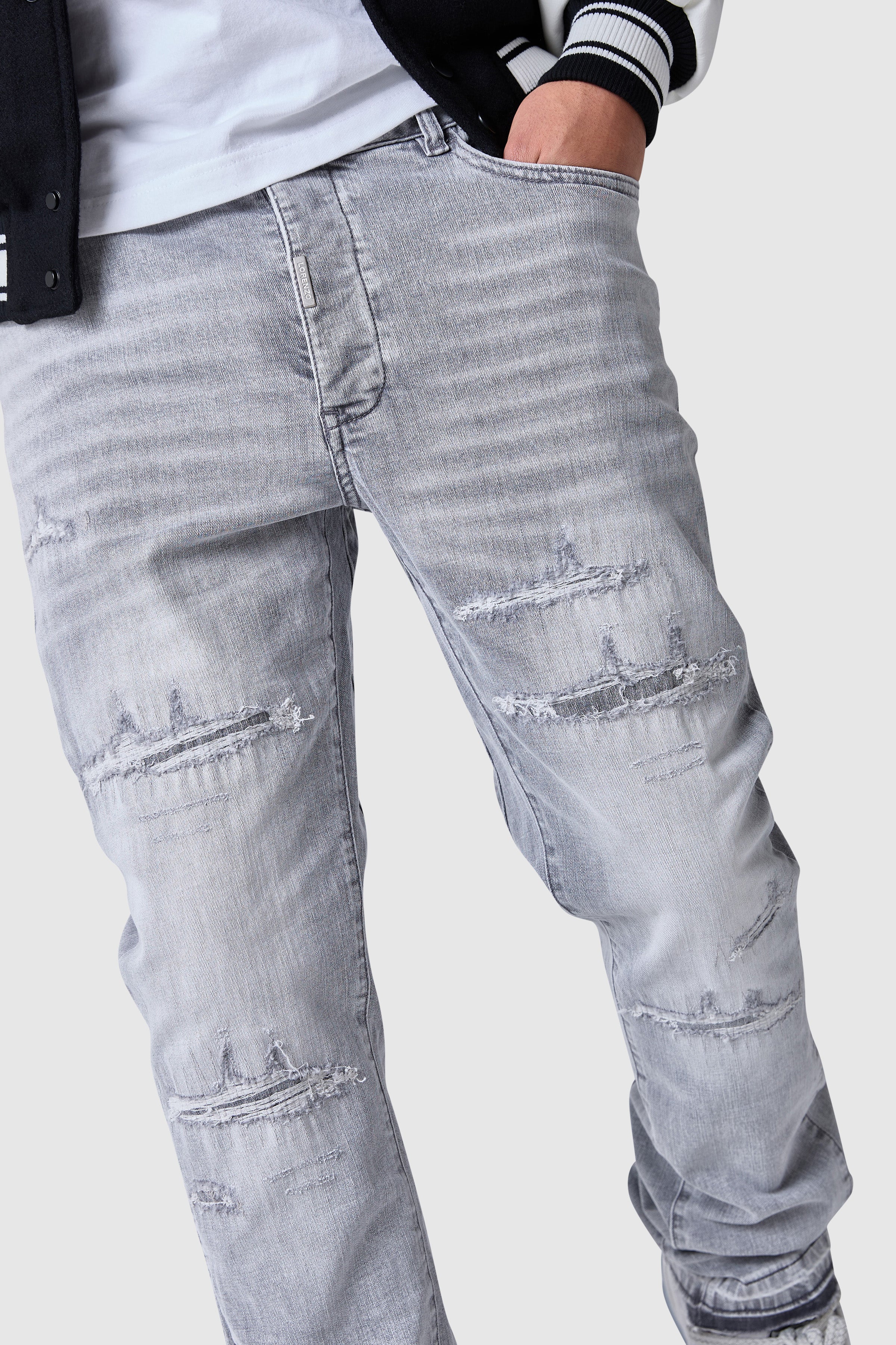 Aldo Flare Jean - Light Grey - Image 5