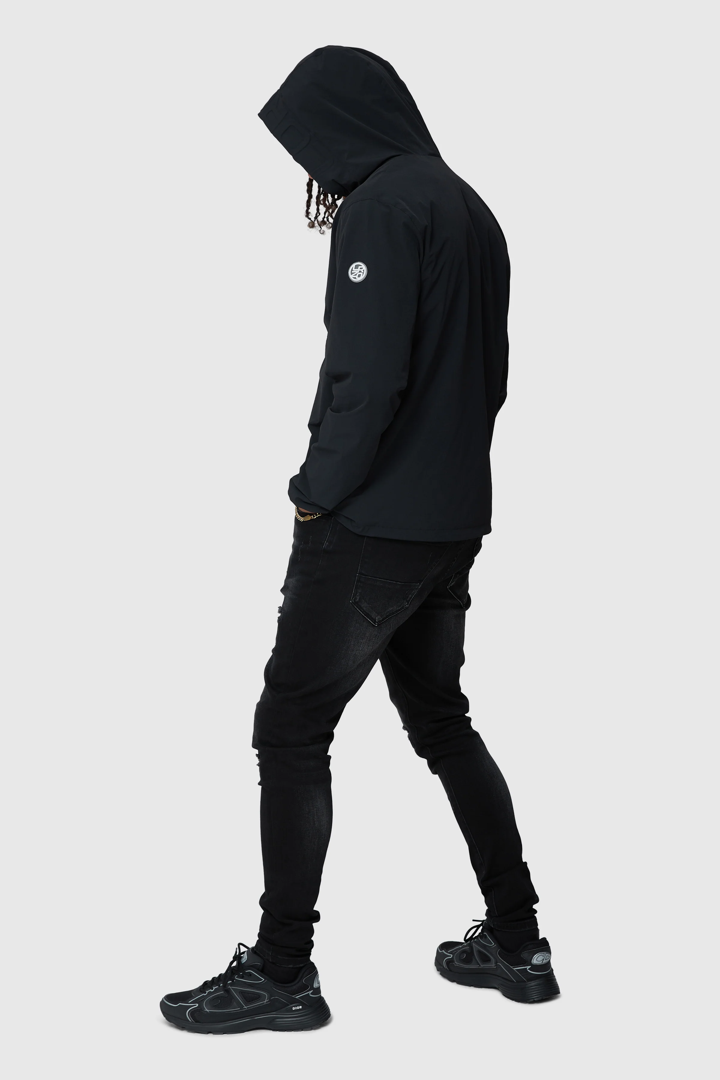 Alto Windbreaker - Black - Image 8