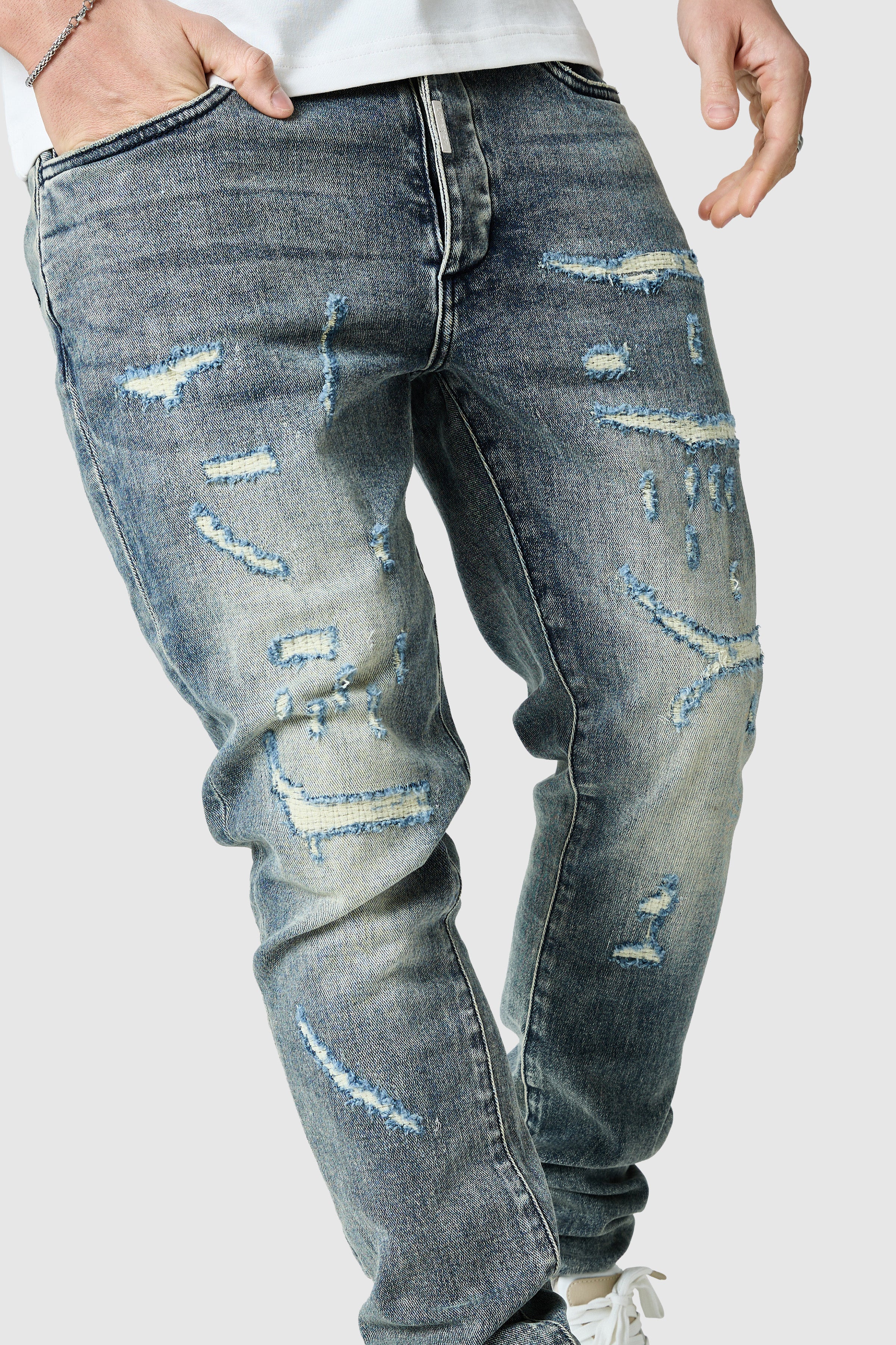 Arteon Slim Jean - Vintage Blue - Image 4