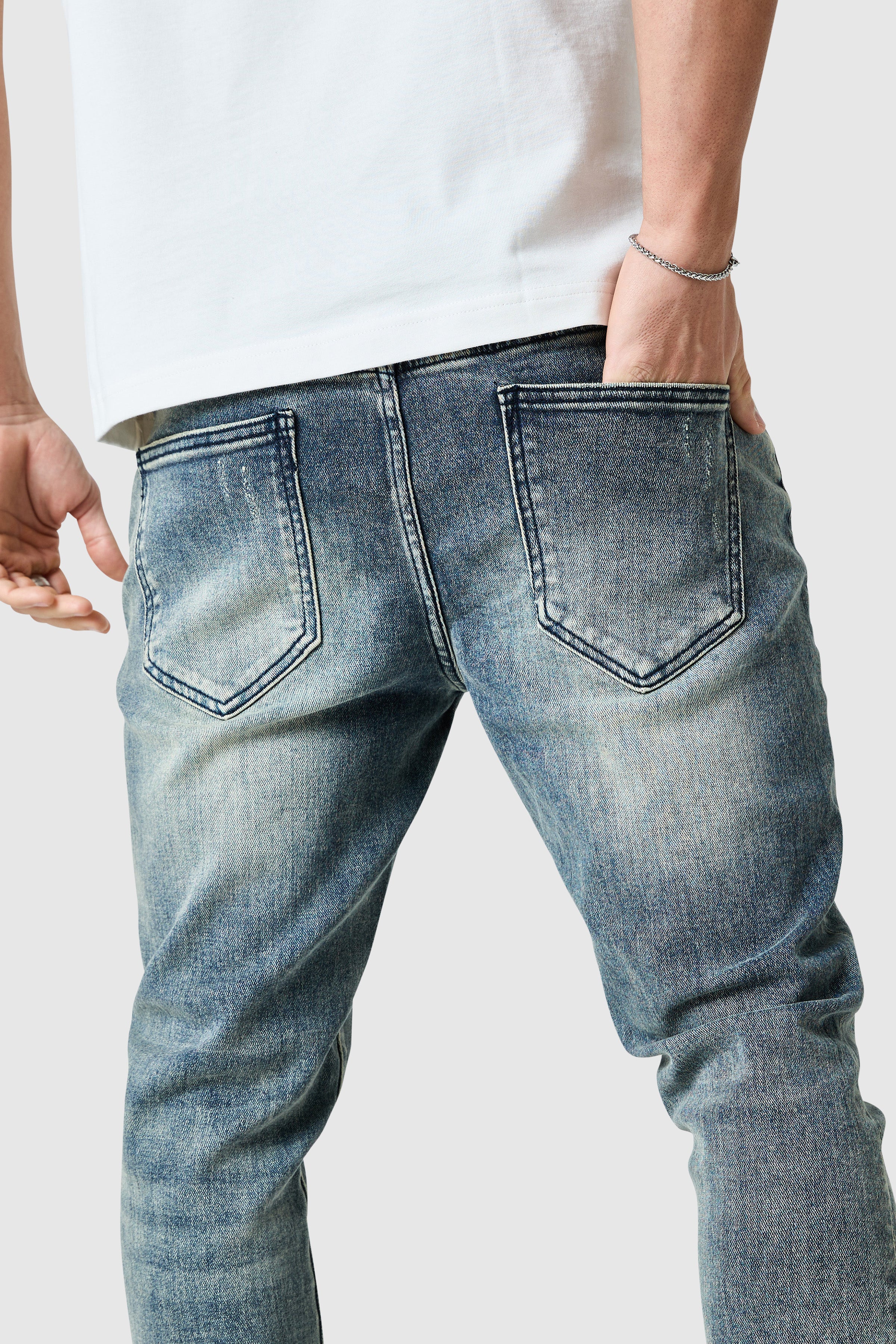 Arteon Slim Jean - Vintage Blue - Image 8