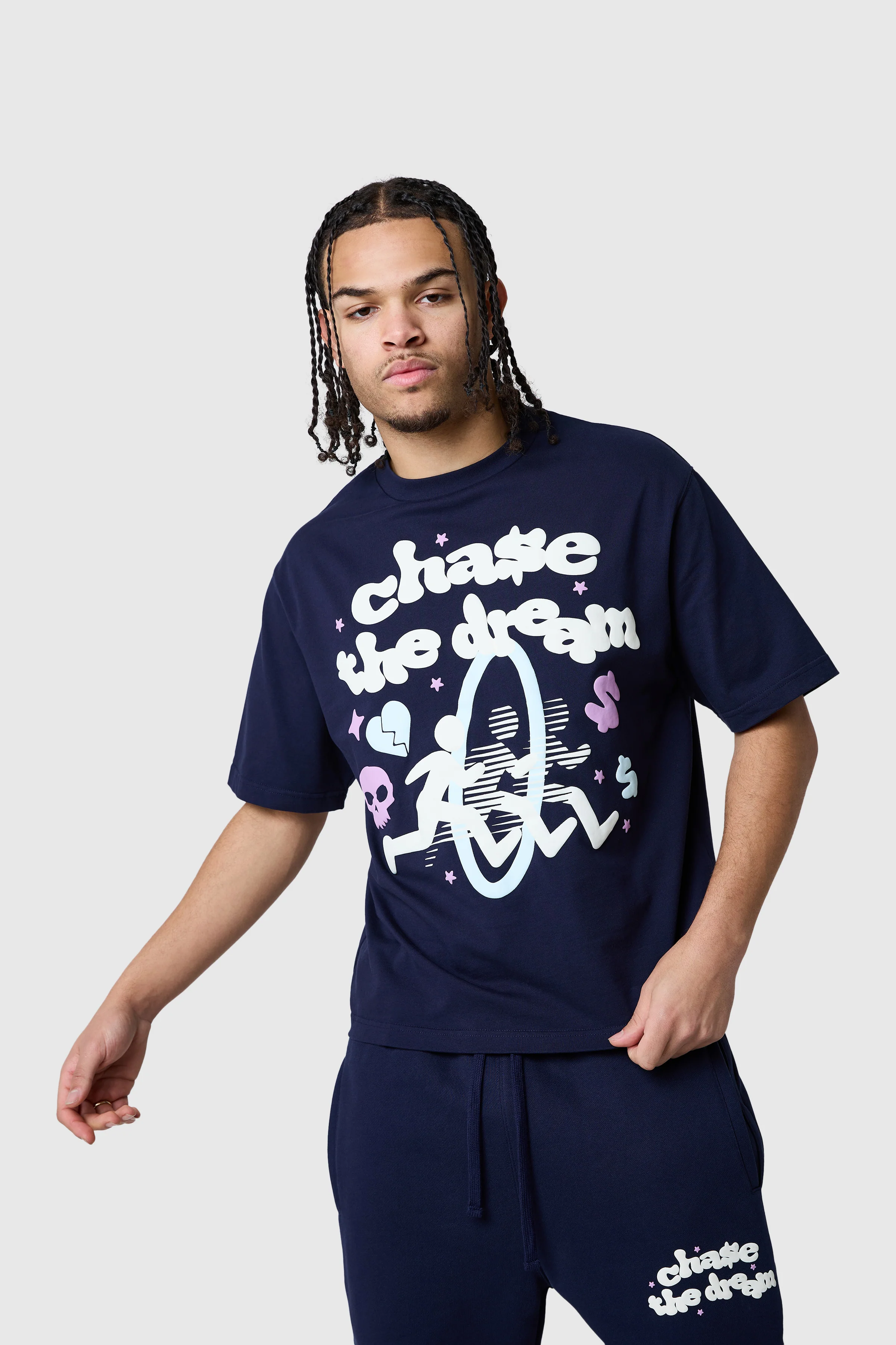 Chase The Dream Tee - Ebony Blue - Image 5