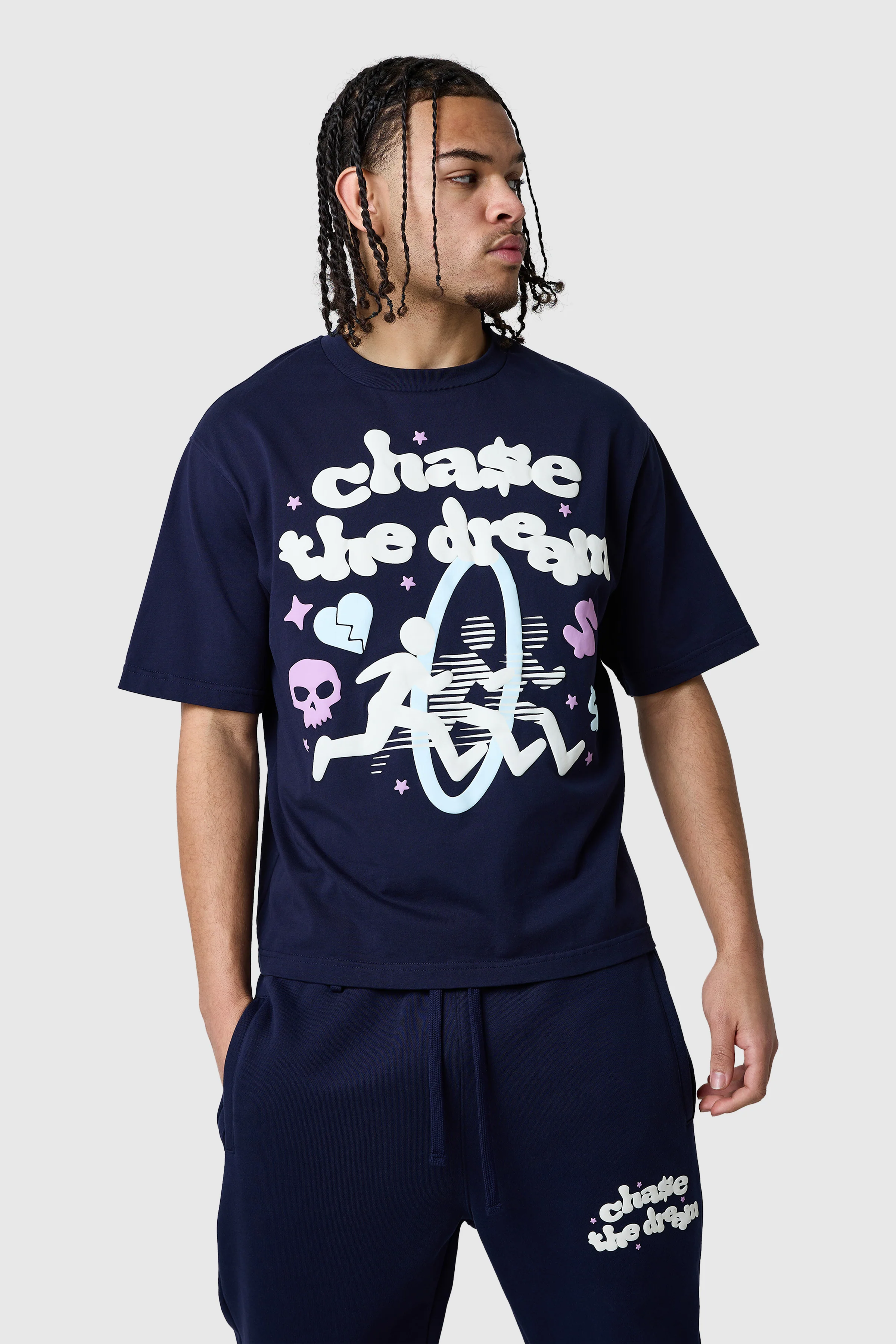 Chase The Dream Tee - Ebony Blue - Image 6
