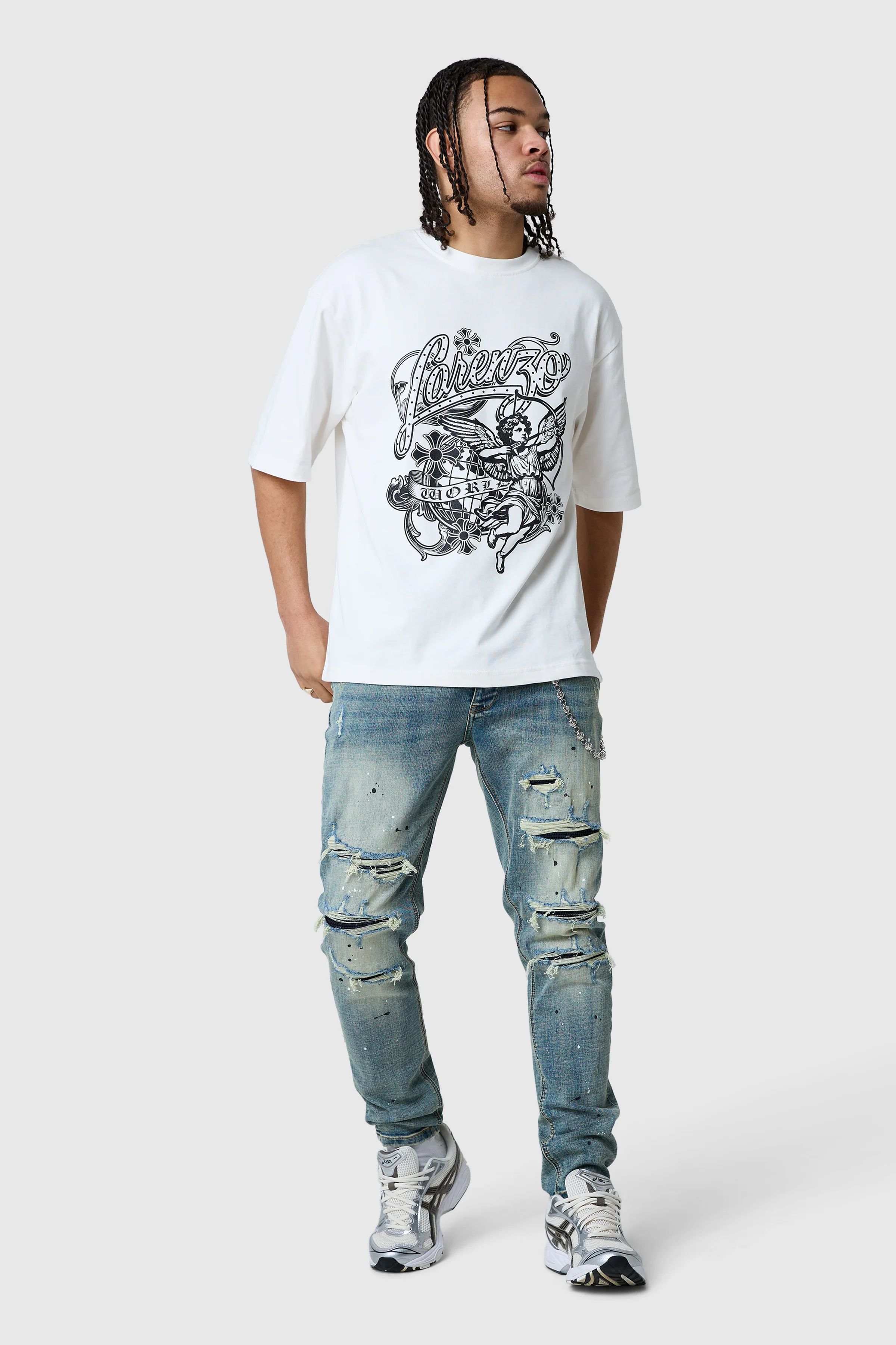 Cherub Tee - Off White - Image 5