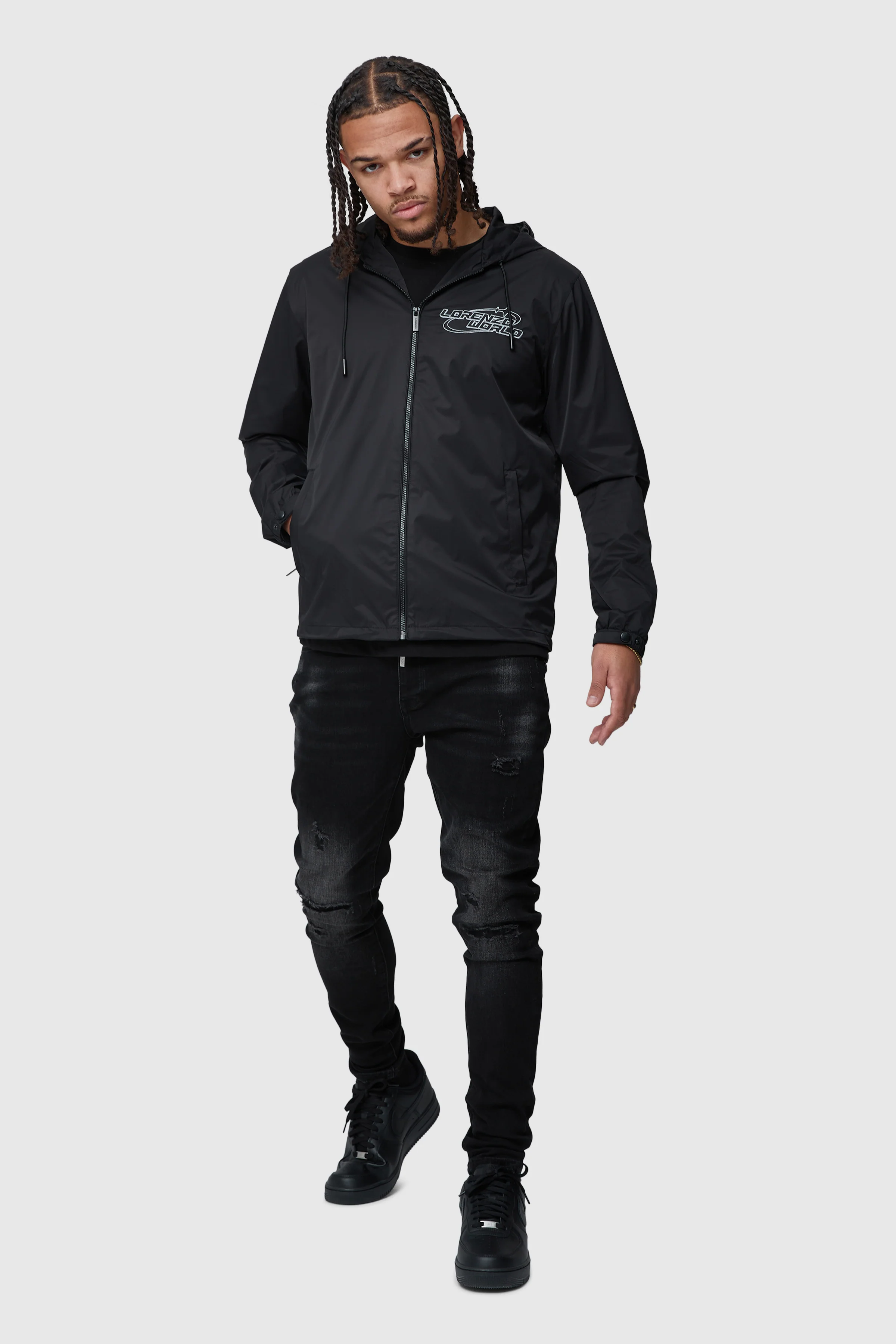 Davos World 2.0 Windbreaker - Black - Image 3