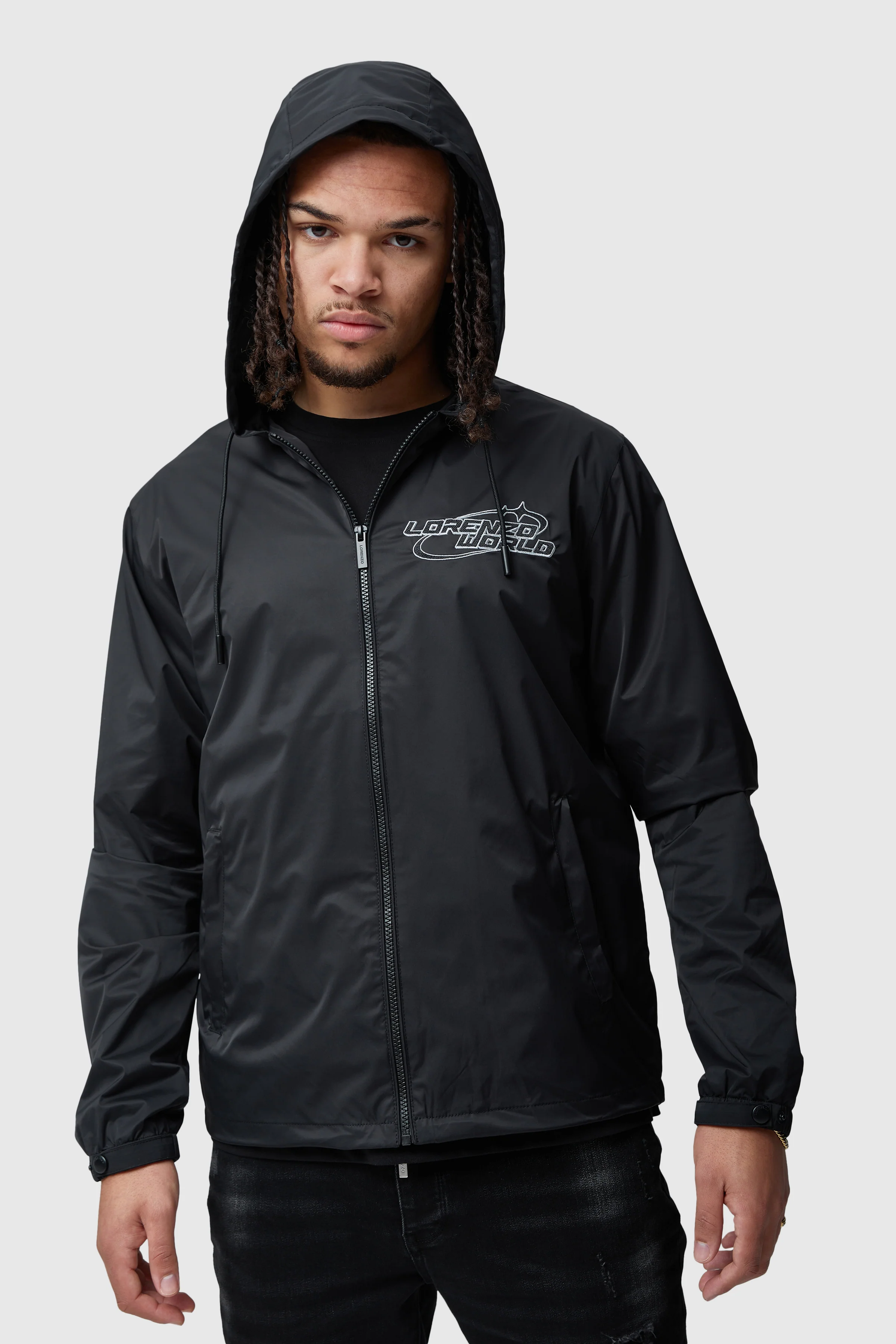 Davos World 2.0 Windbreaker - Black - Image 4