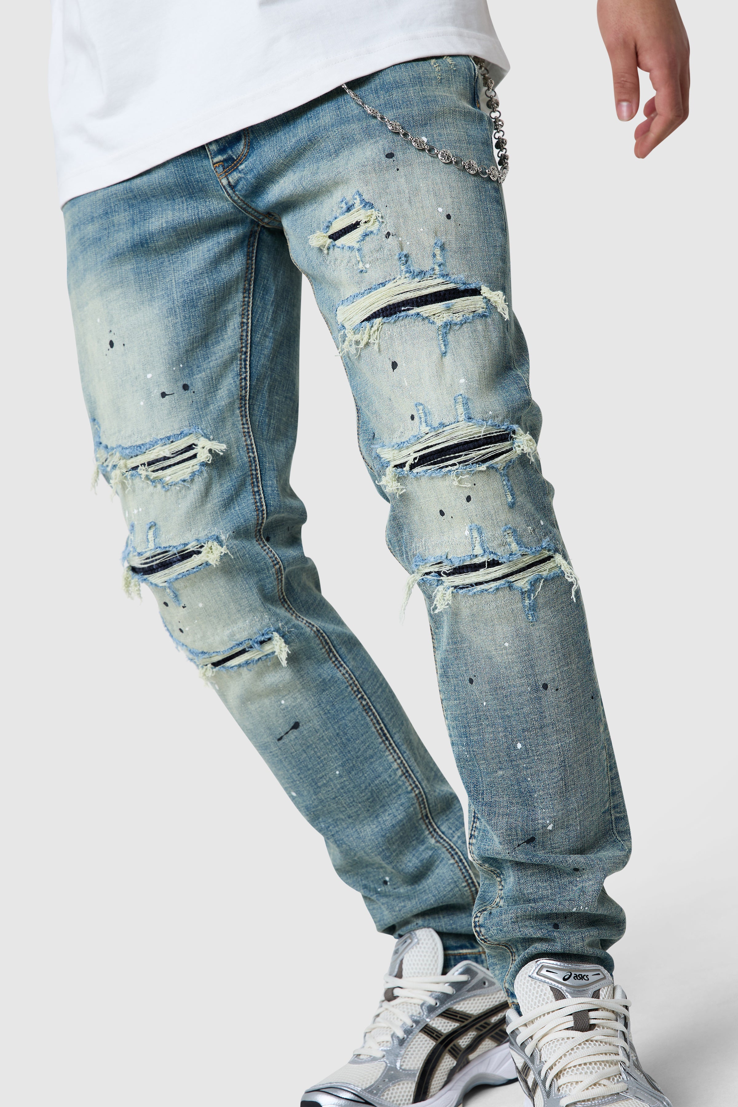 Dillon Slim Jean - Faded Indigo - Image 4