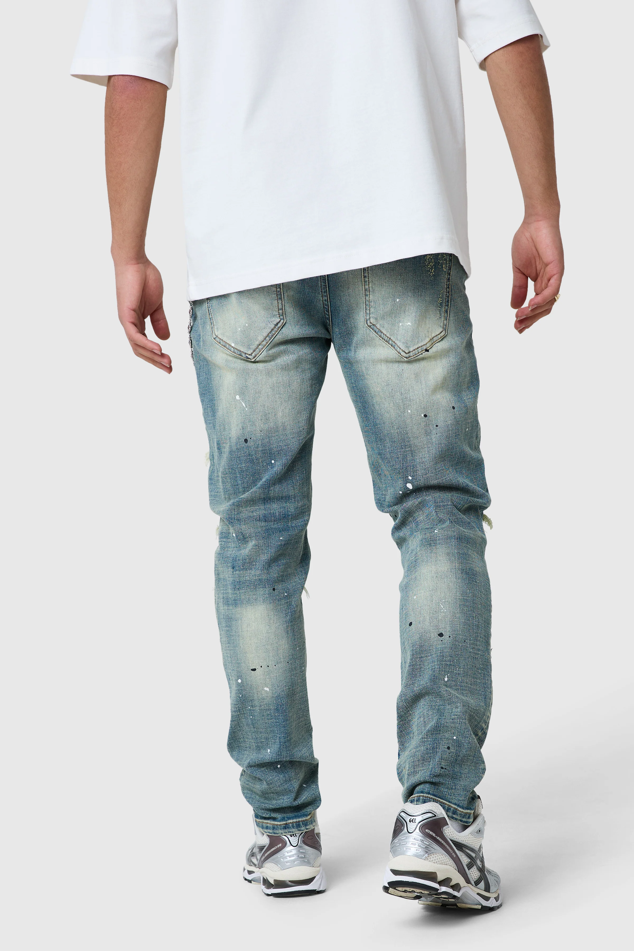 Dillon Slim Jean - Faded Indigo - Image 8