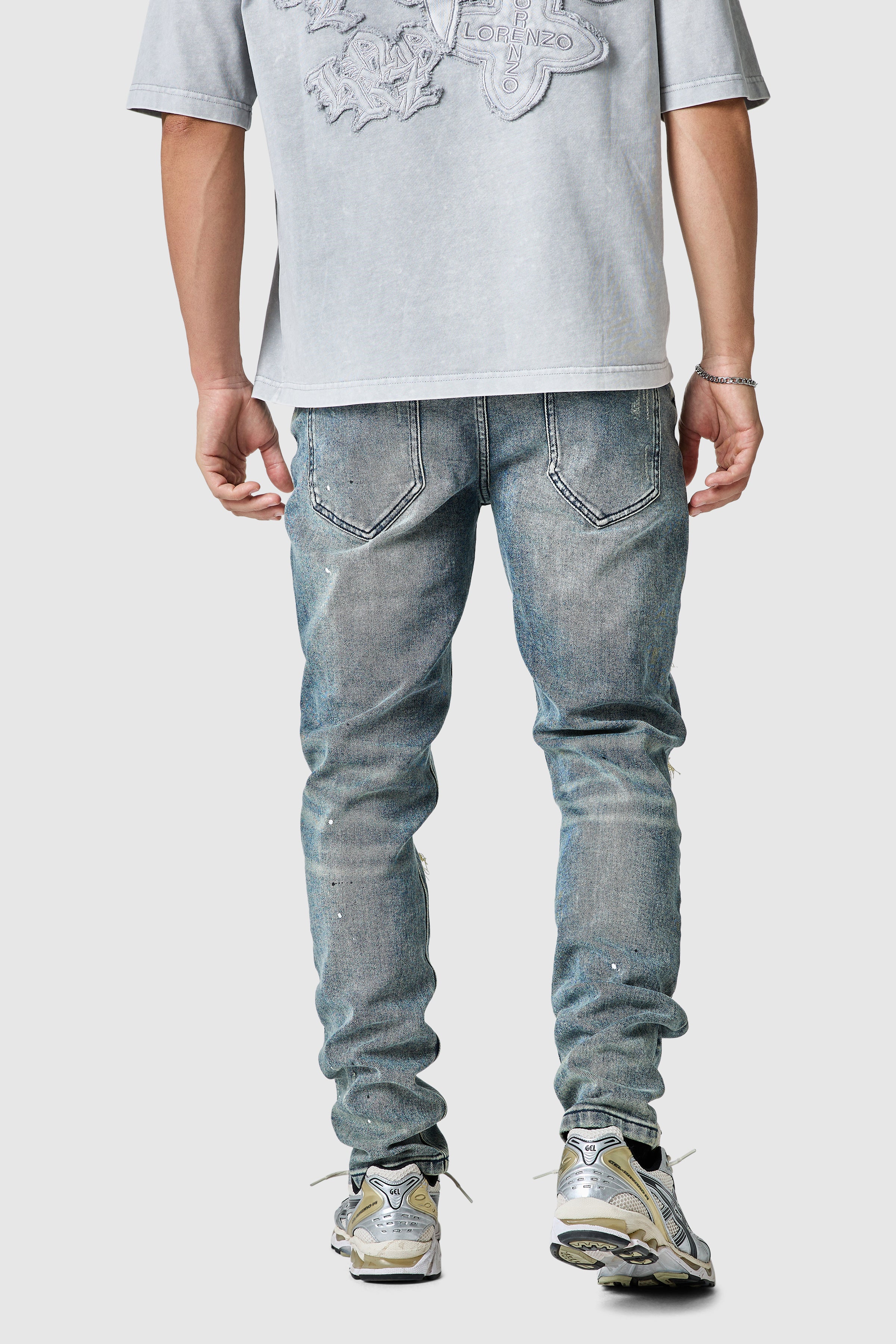 Dillon Slim Jean - Vintage Blue - Image 3