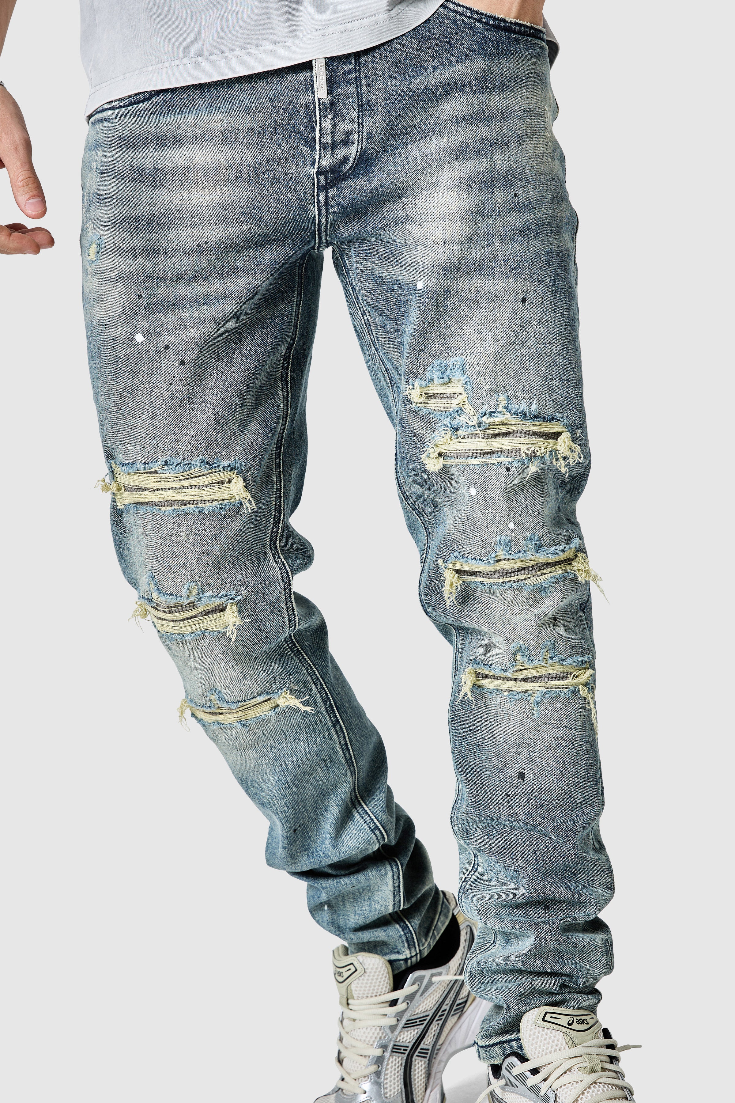Dillon Slim Jean - Vintage Blue - Image 5