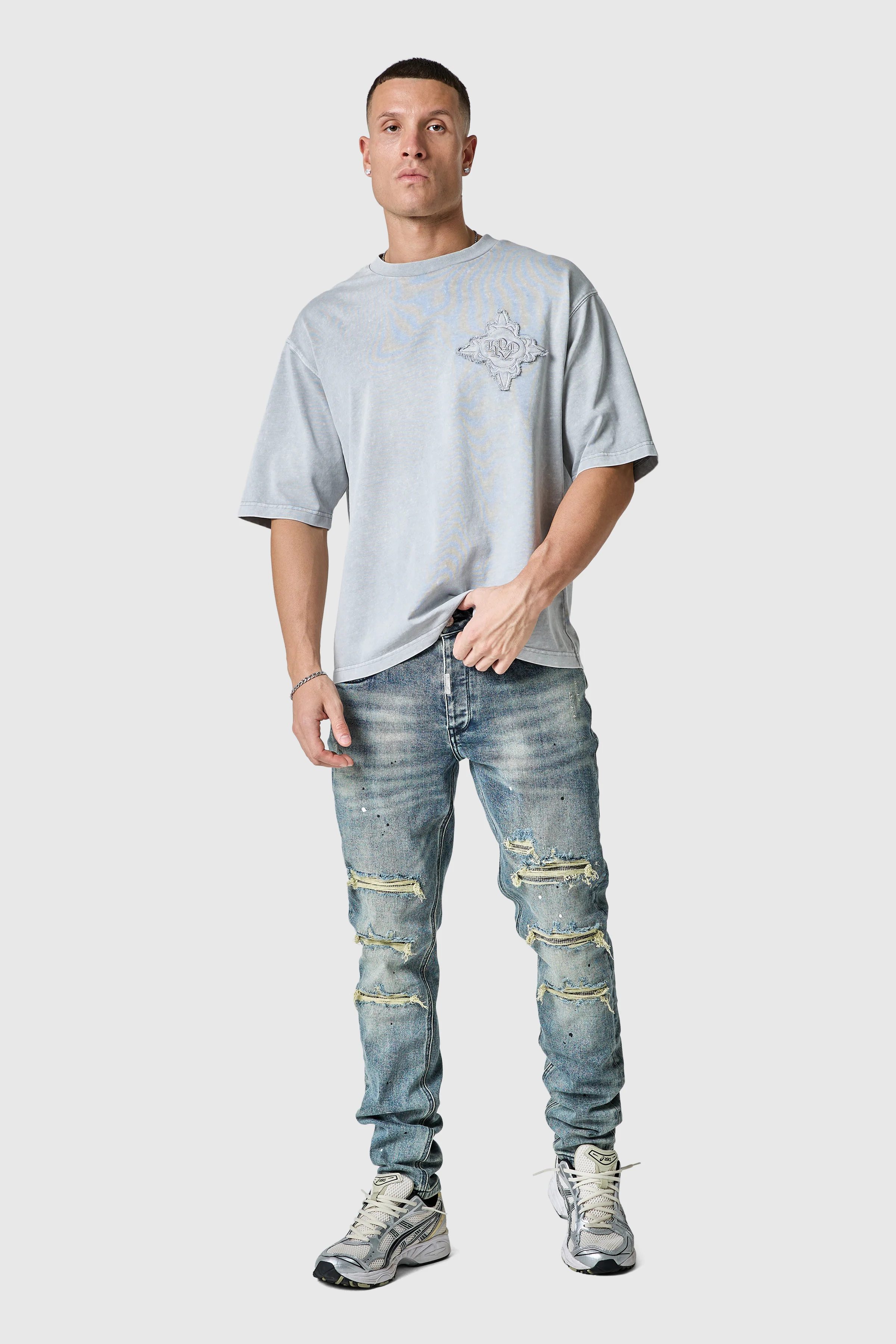 Dillon Slim Jean - Vintage Blue - Image 6