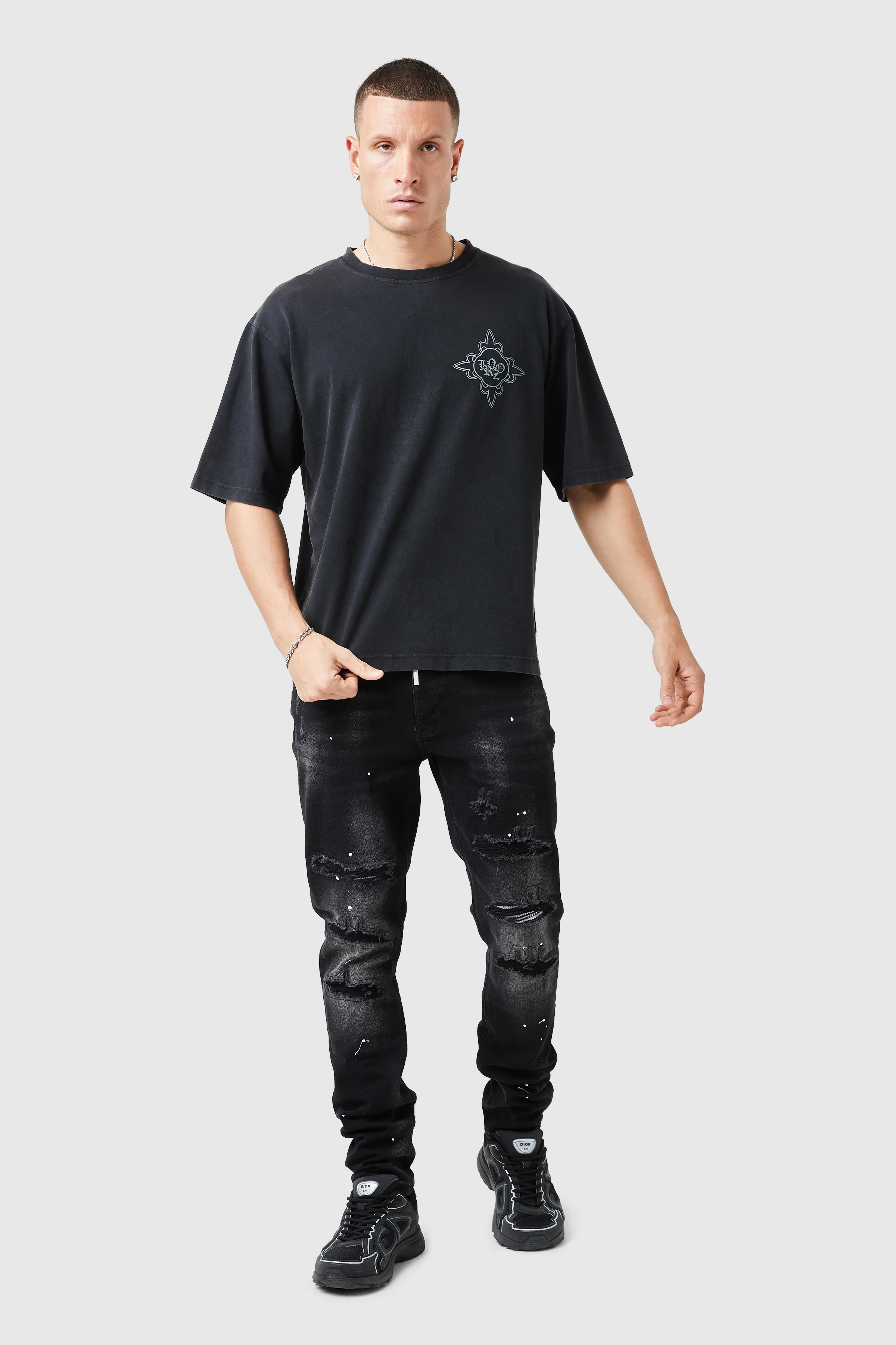 Dillon Slim Jean - Jet Black - Image 3