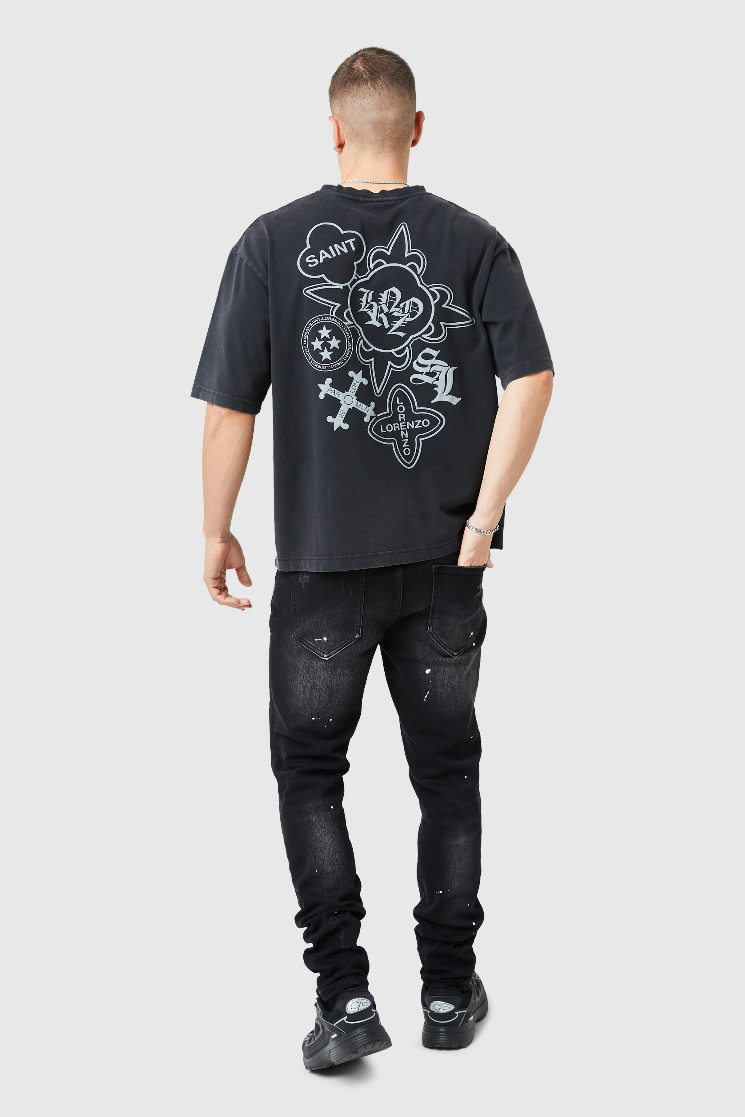 Dillon Slim Jean - Jet Black - Image 6