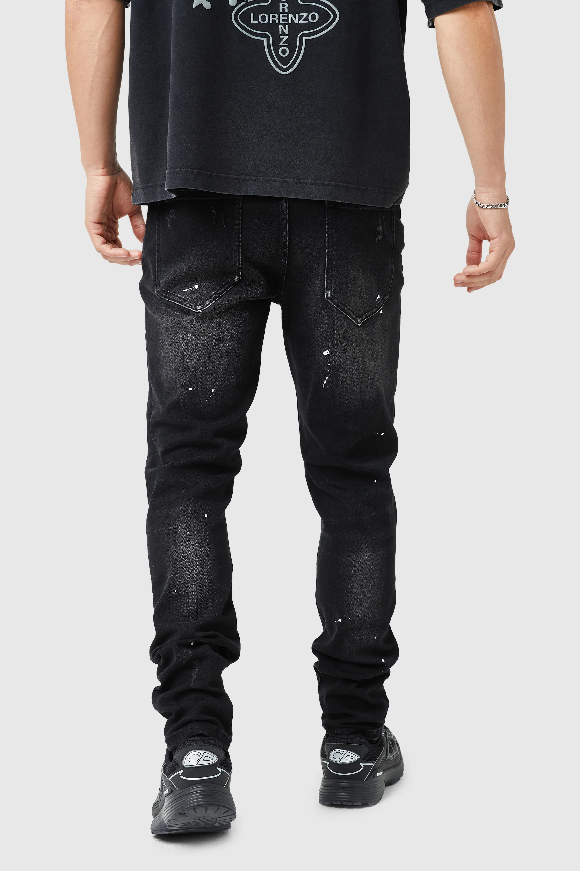 Dillon Slim Jean - Jet Black - Image 7