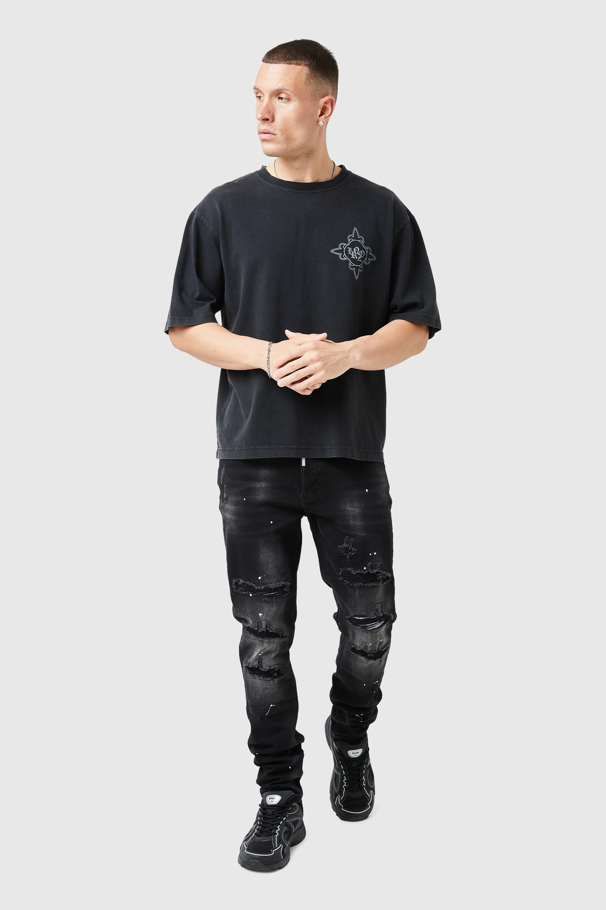 Dillon Slim Jean - Jet Black - Image 8