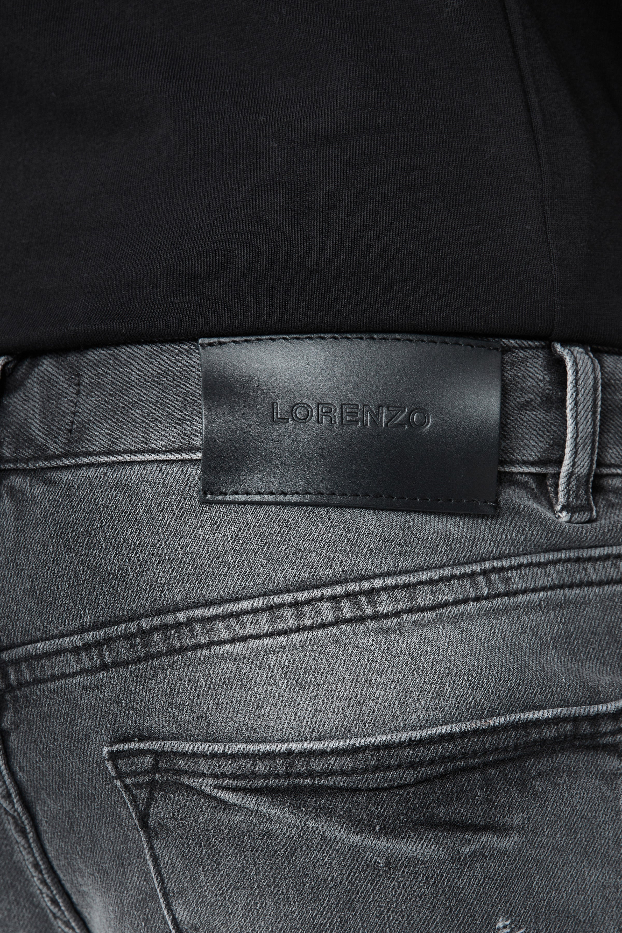 Enzo Slim Jean - Grey - Image 5