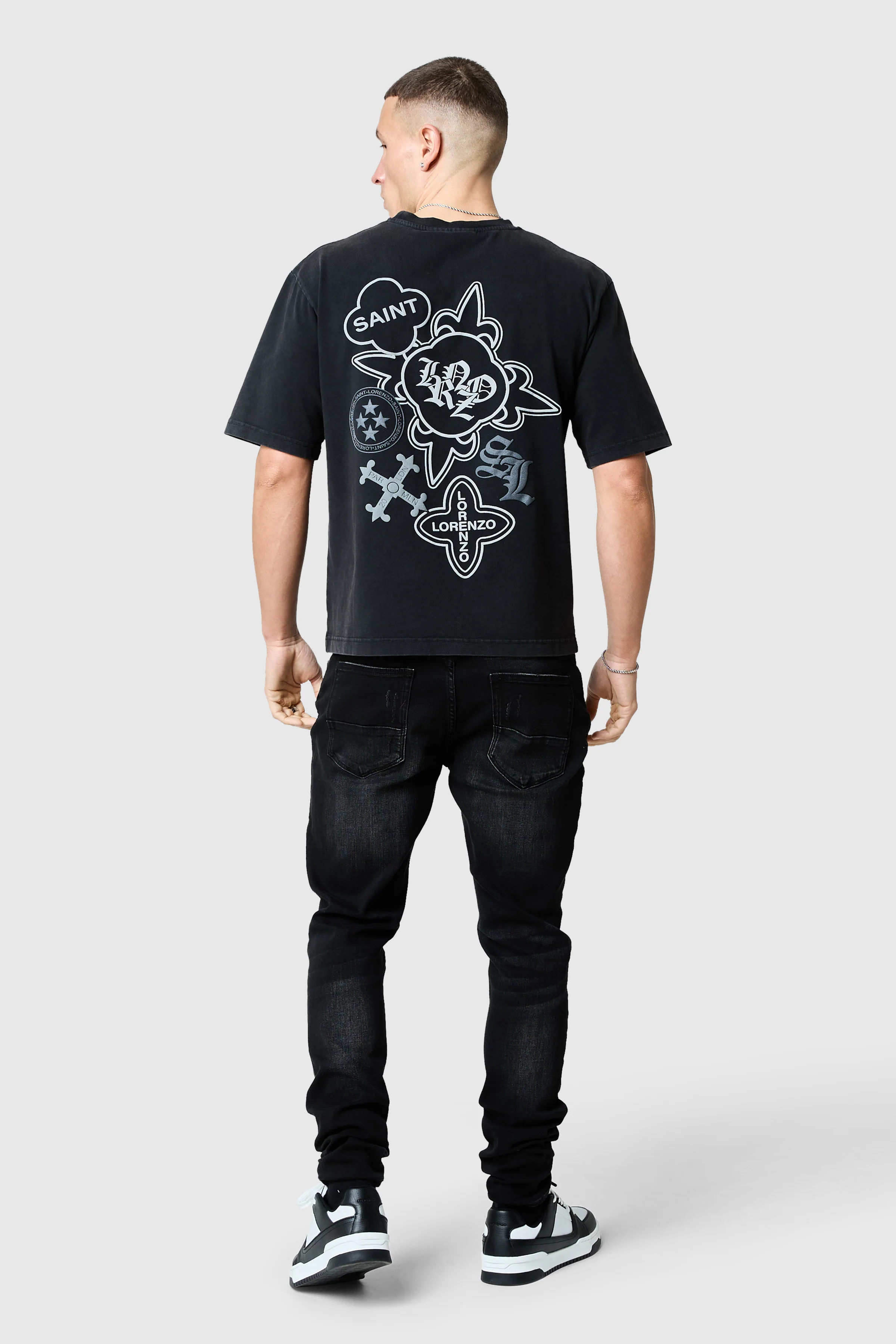 Essentials Slim Jean - Black - Image 5