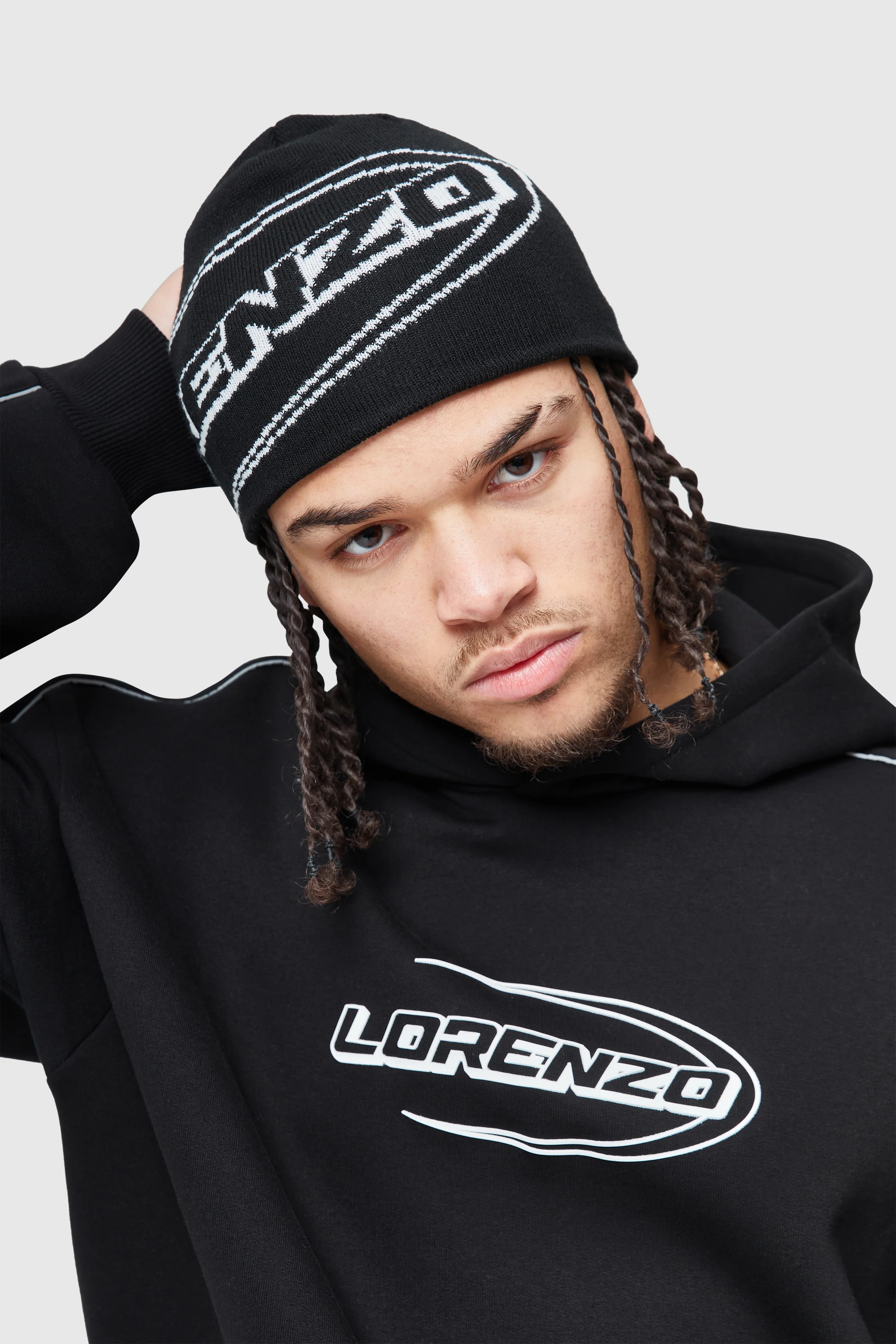 Forza Skull Beanie - Black - Image 3