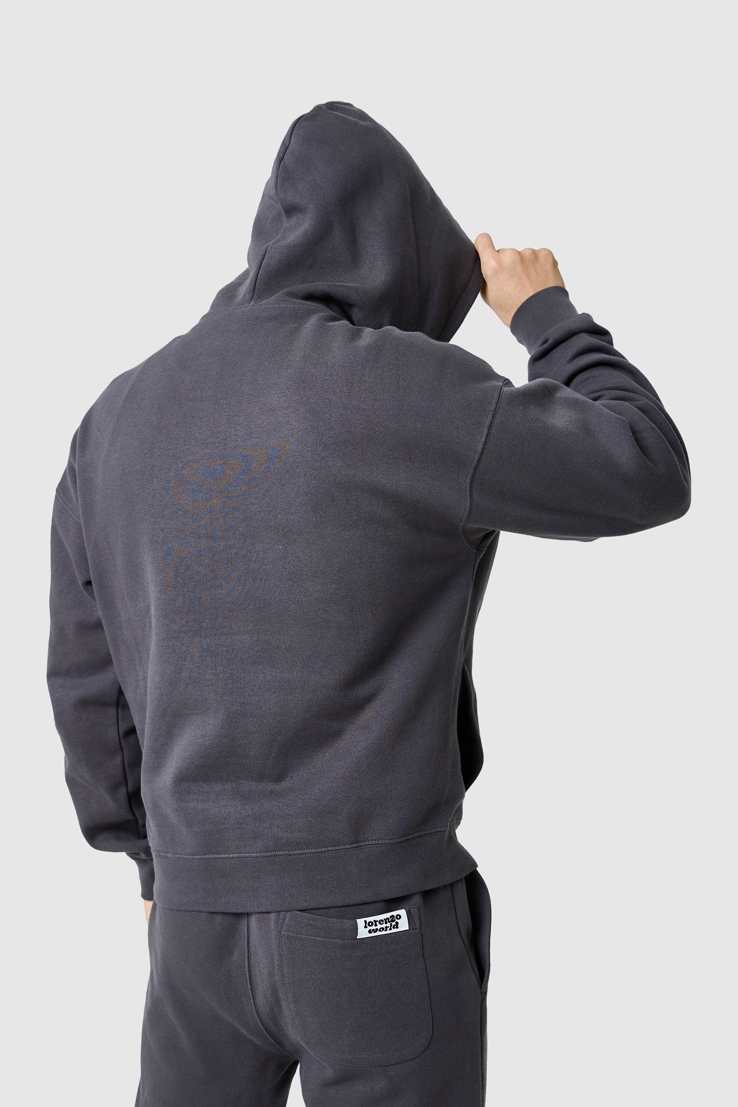 Fxck Love Hood - Volcano Grey - Image 6