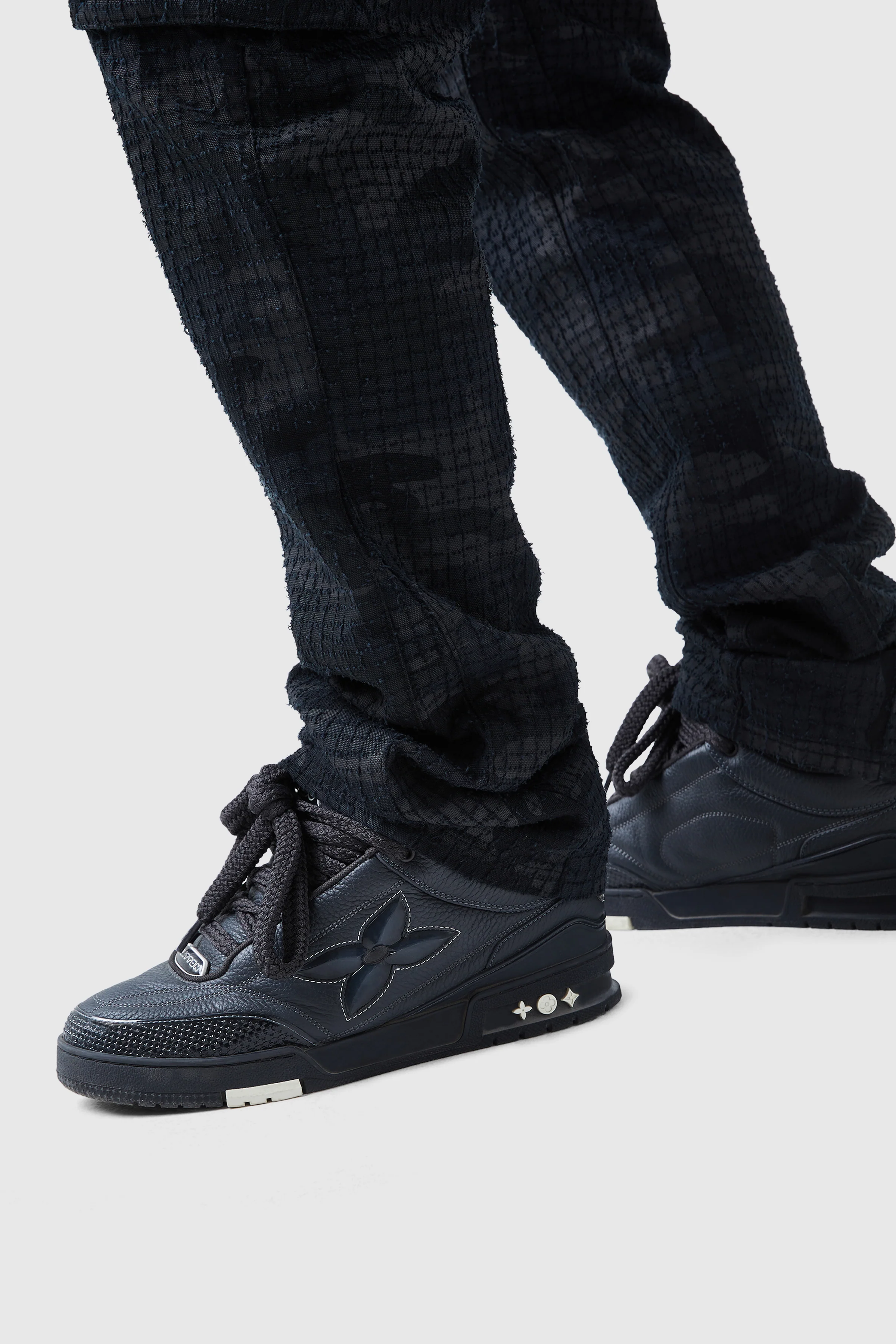 General Camo Cargo Pant - Black/Charcoal - Image 9