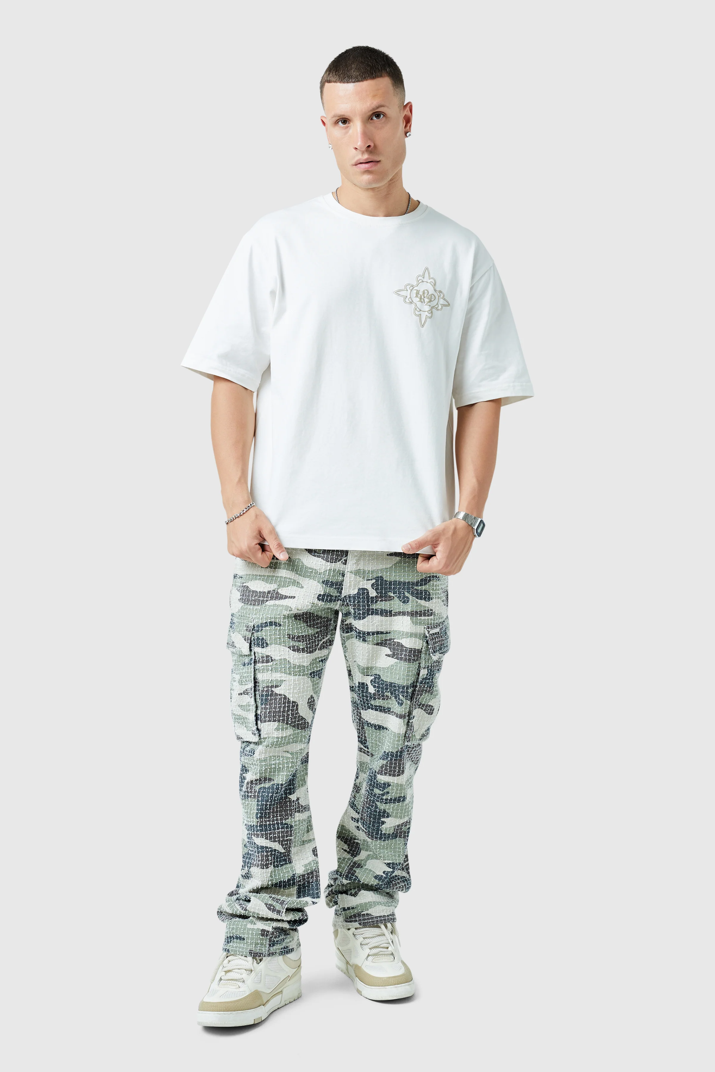 General Camo Cargo Pant - Green/Brown - Image 3