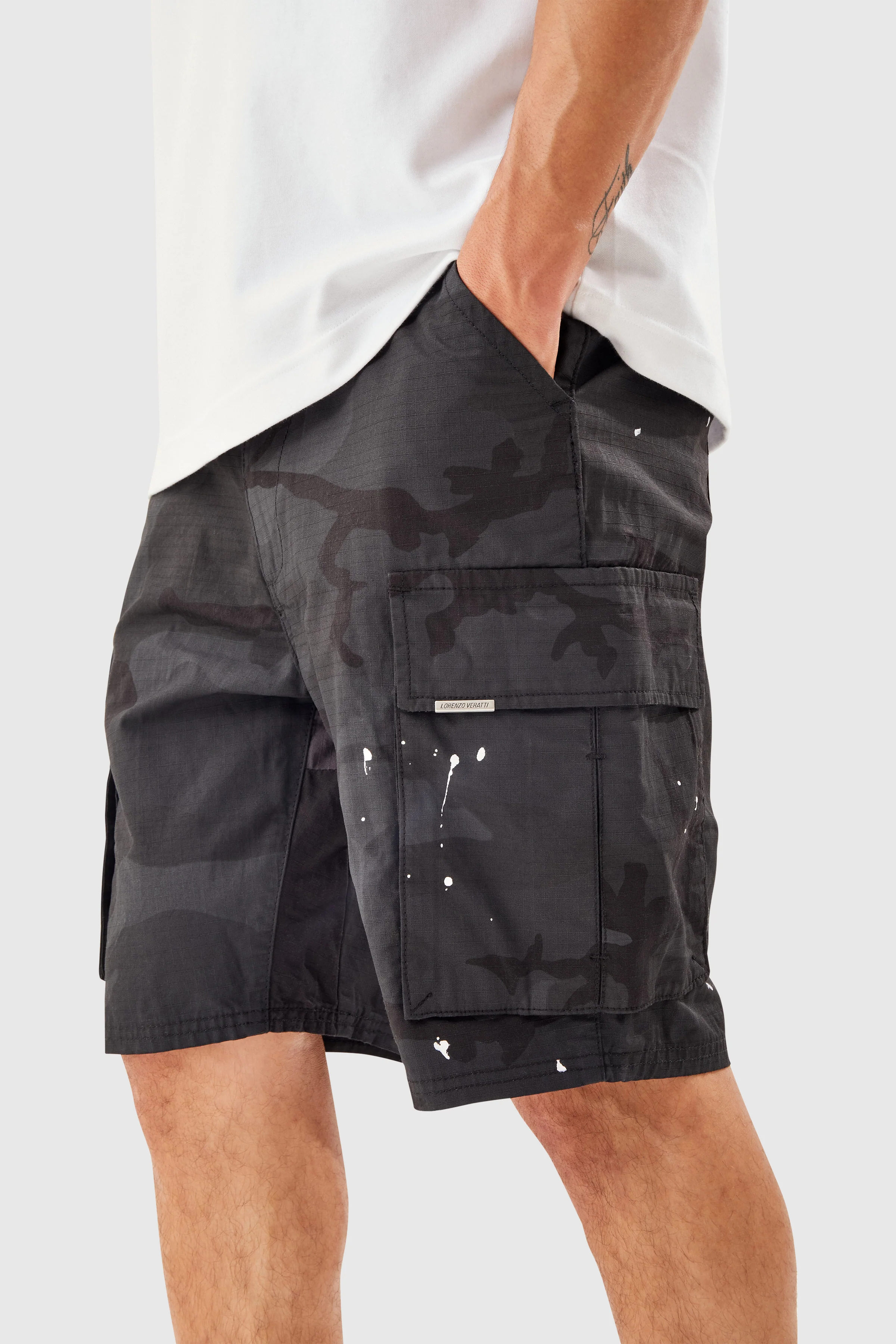 General Cargo Short - Black Camo - Image 3