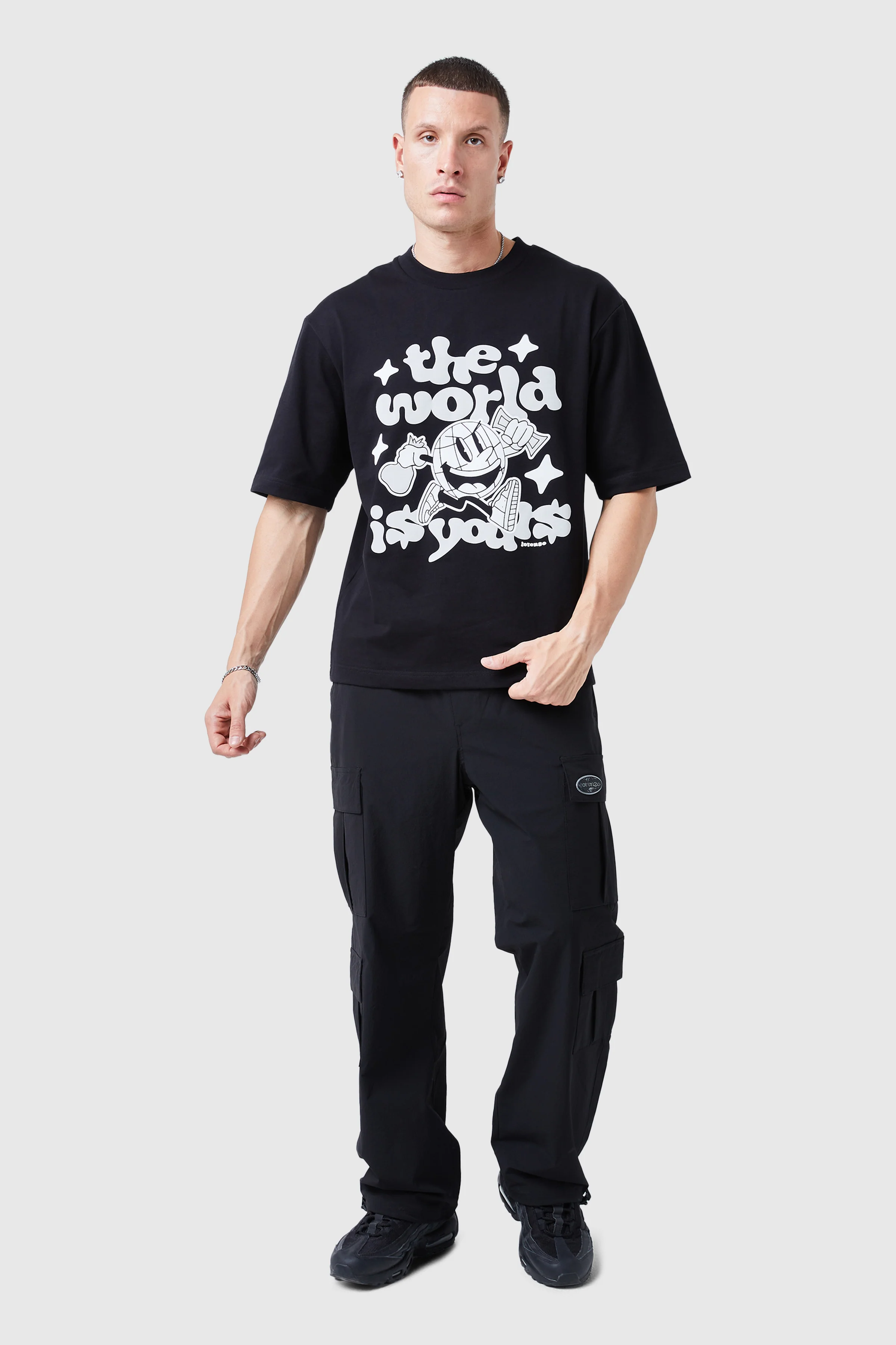 Globe Cargo Pant - Black - Image 3