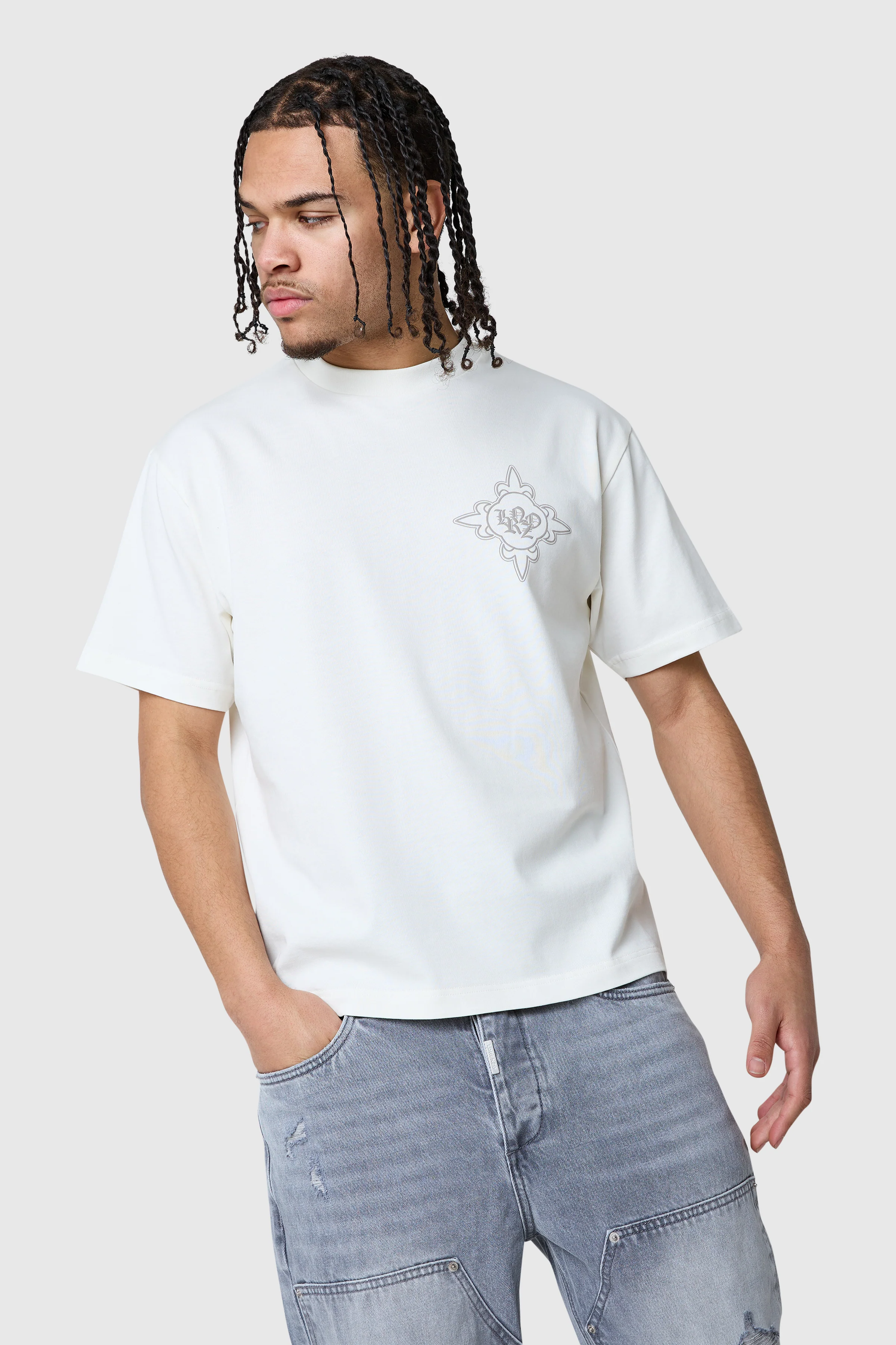 Icon Core Tee - Off-White - Image 4