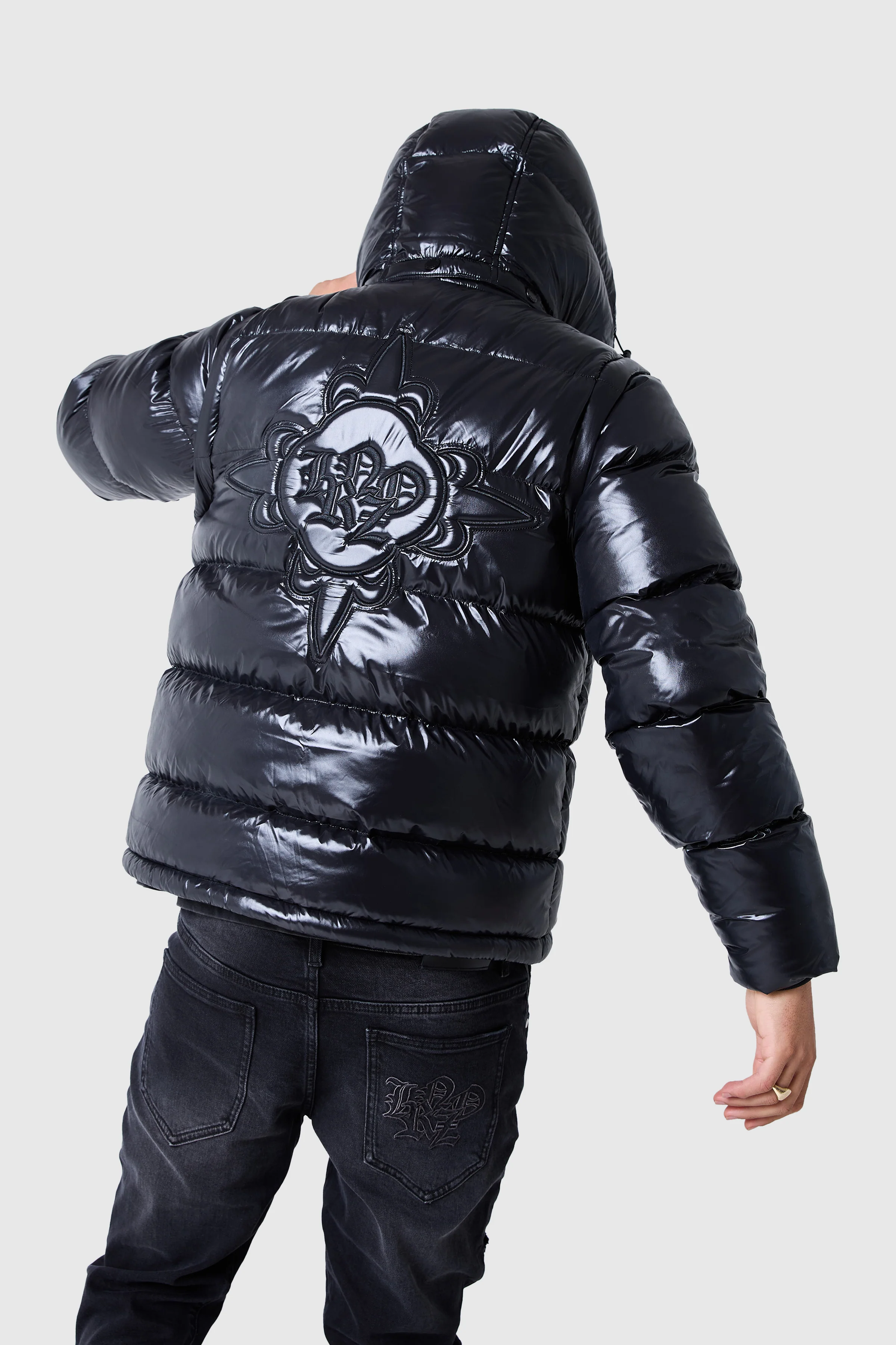 Icon Jacket - Black - Image 3