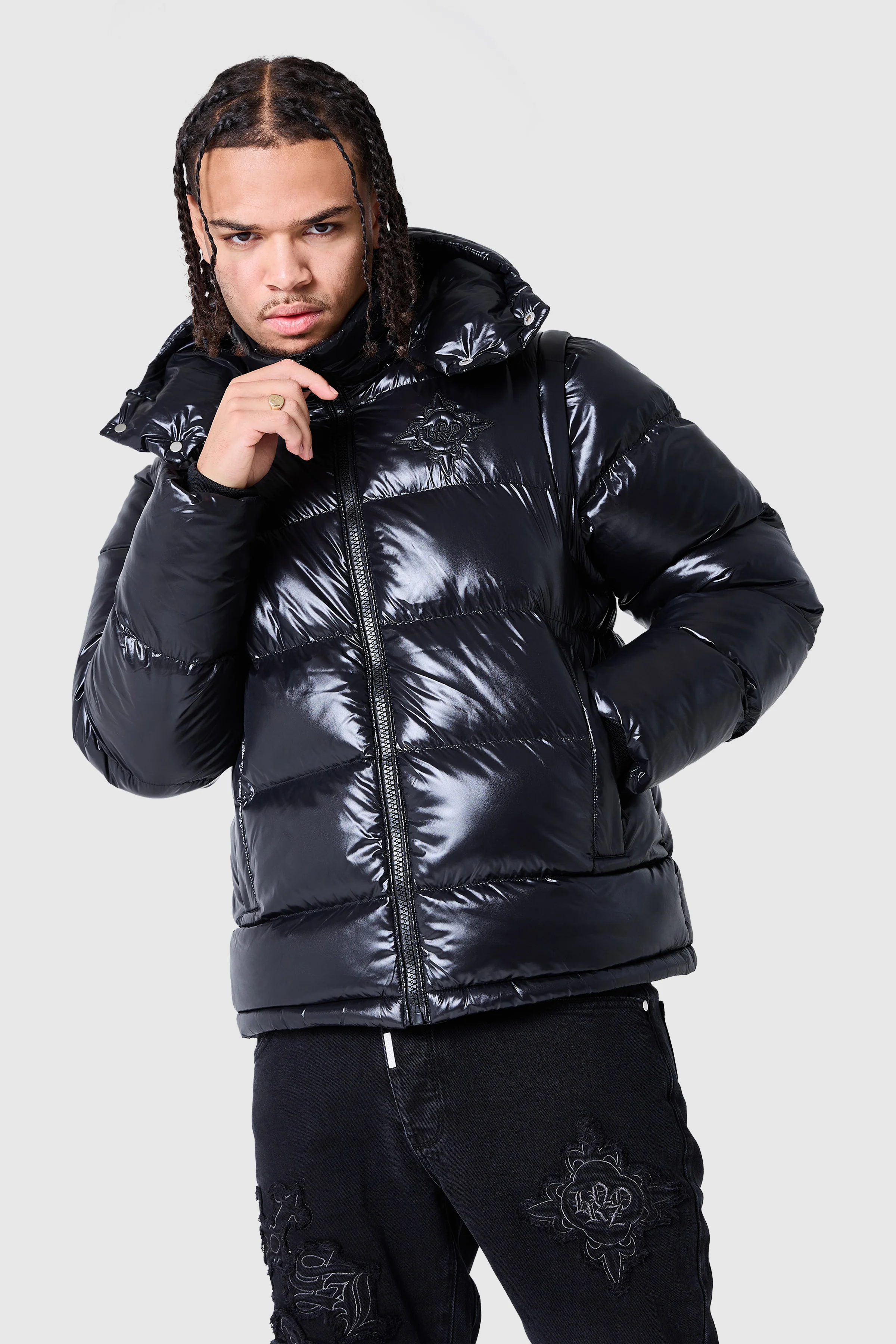 Icon Jacket - Black - Image 8