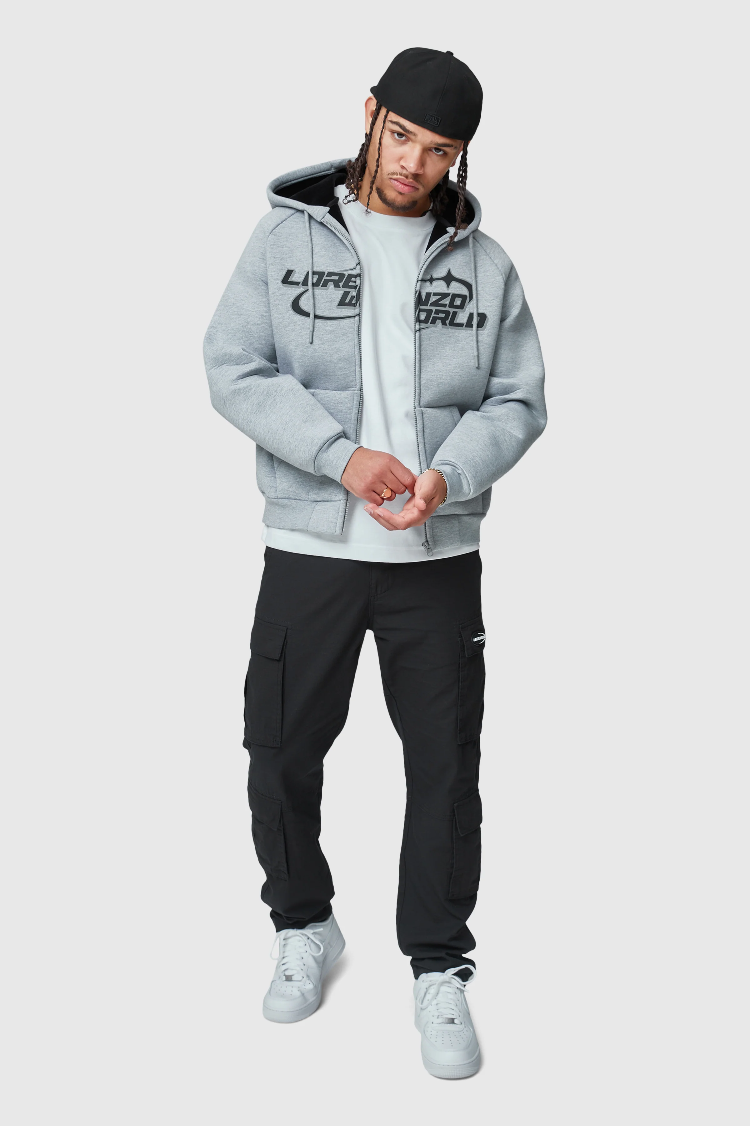 Lorenzo World Scuba Hood - Grey - Image 5