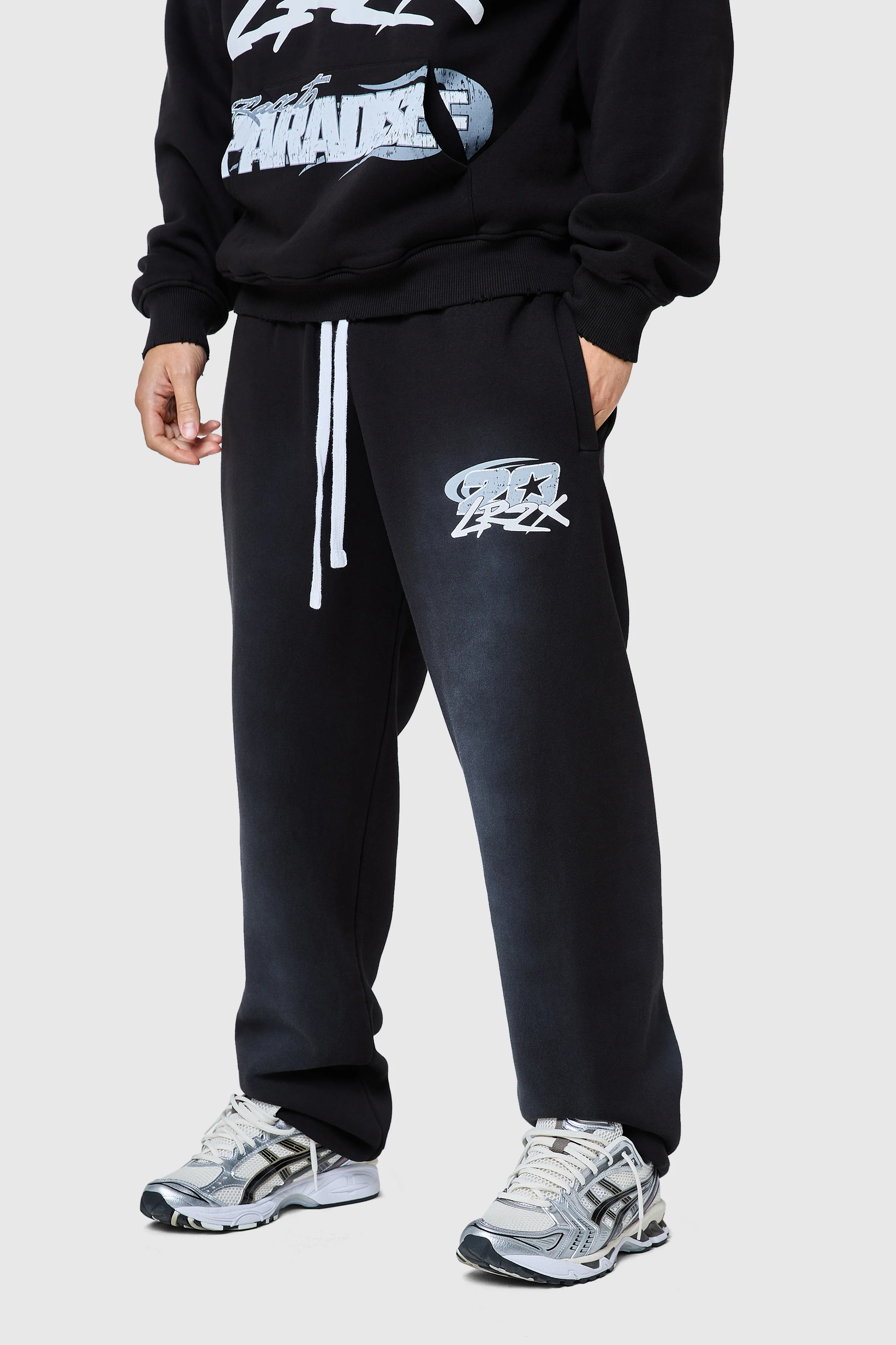 LRZX Tracksuit - Black - Image 3