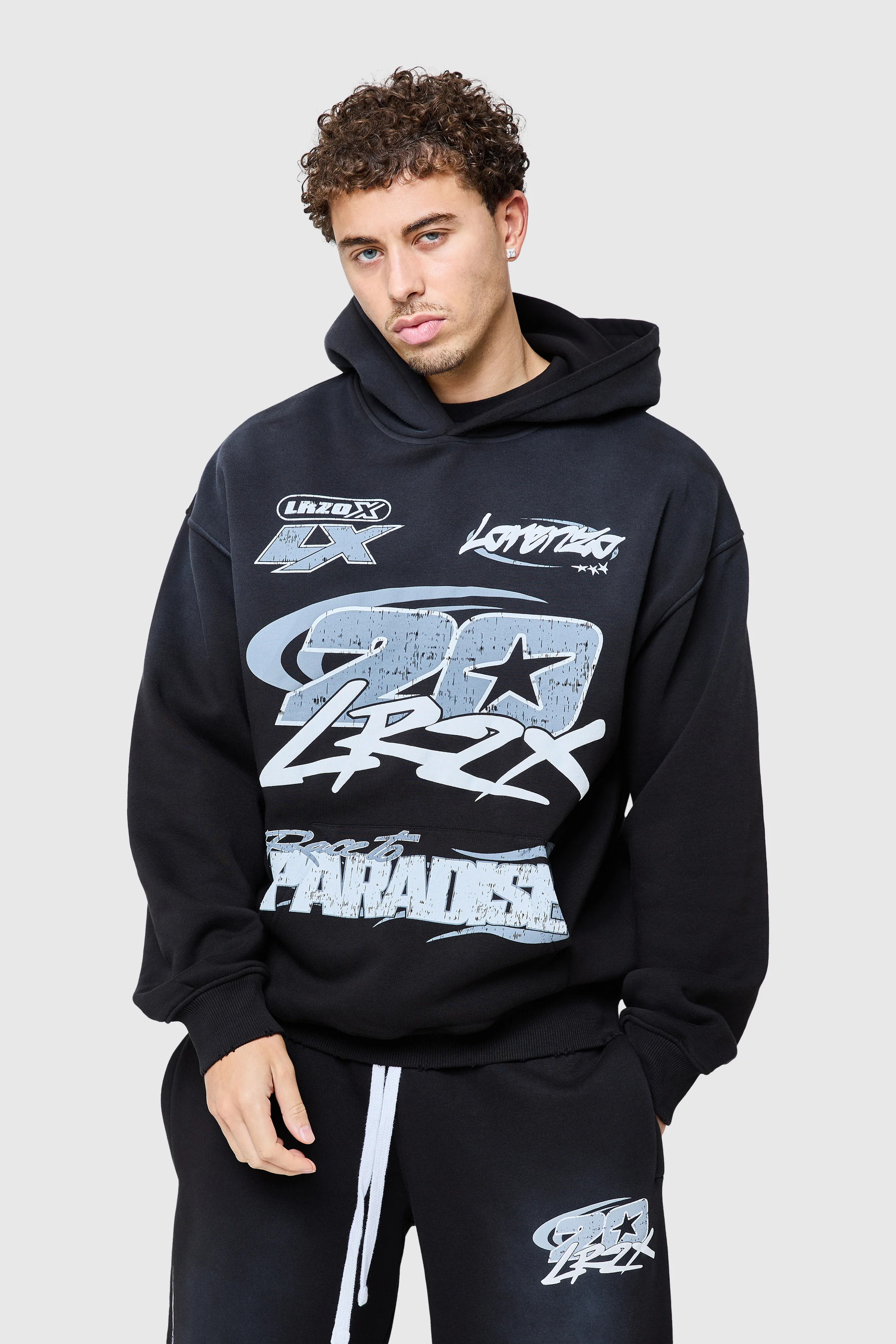 LRZX Tracksuit - Black - Image 6