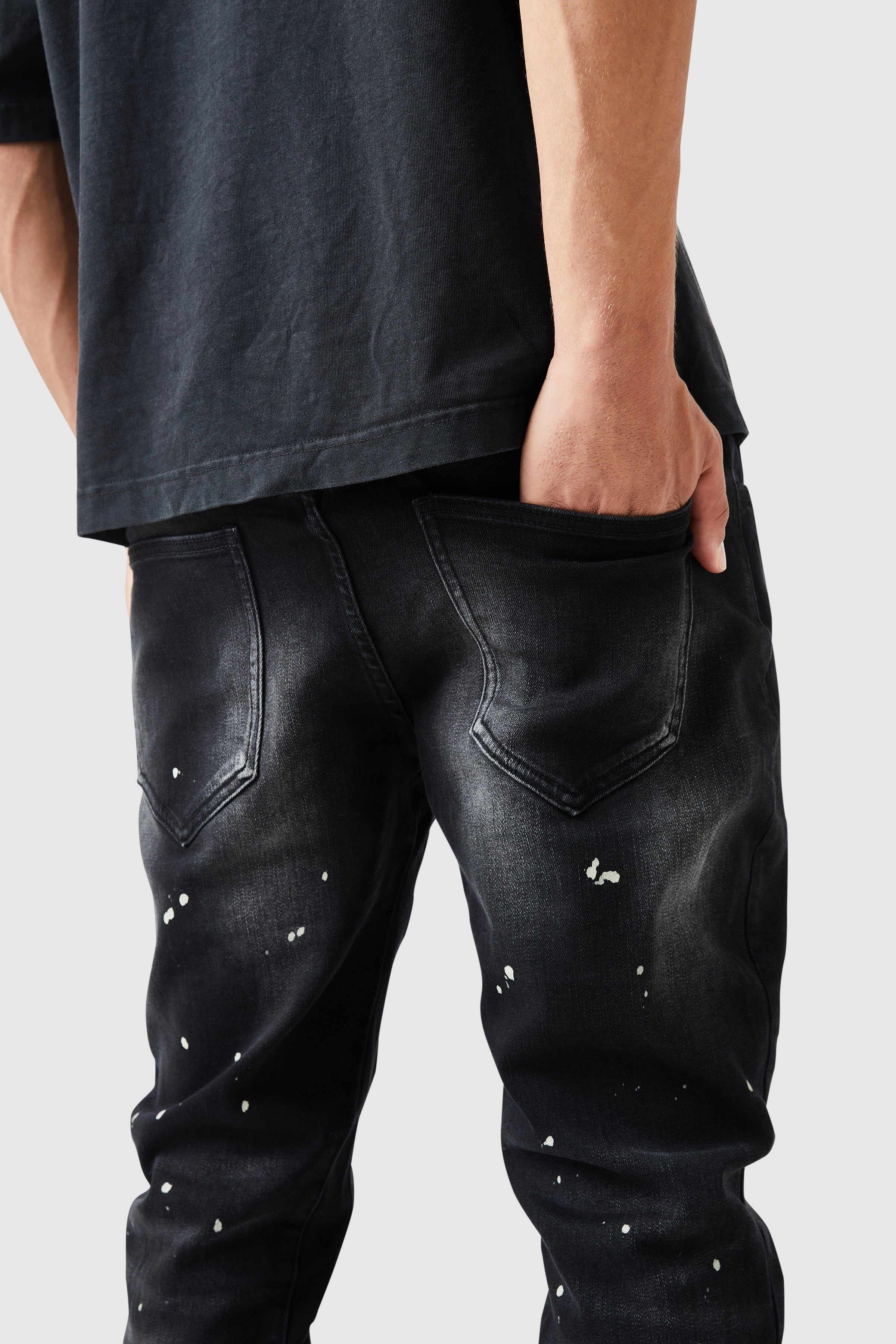 Oasis 2.0 Flare Jean - Black - Image 5