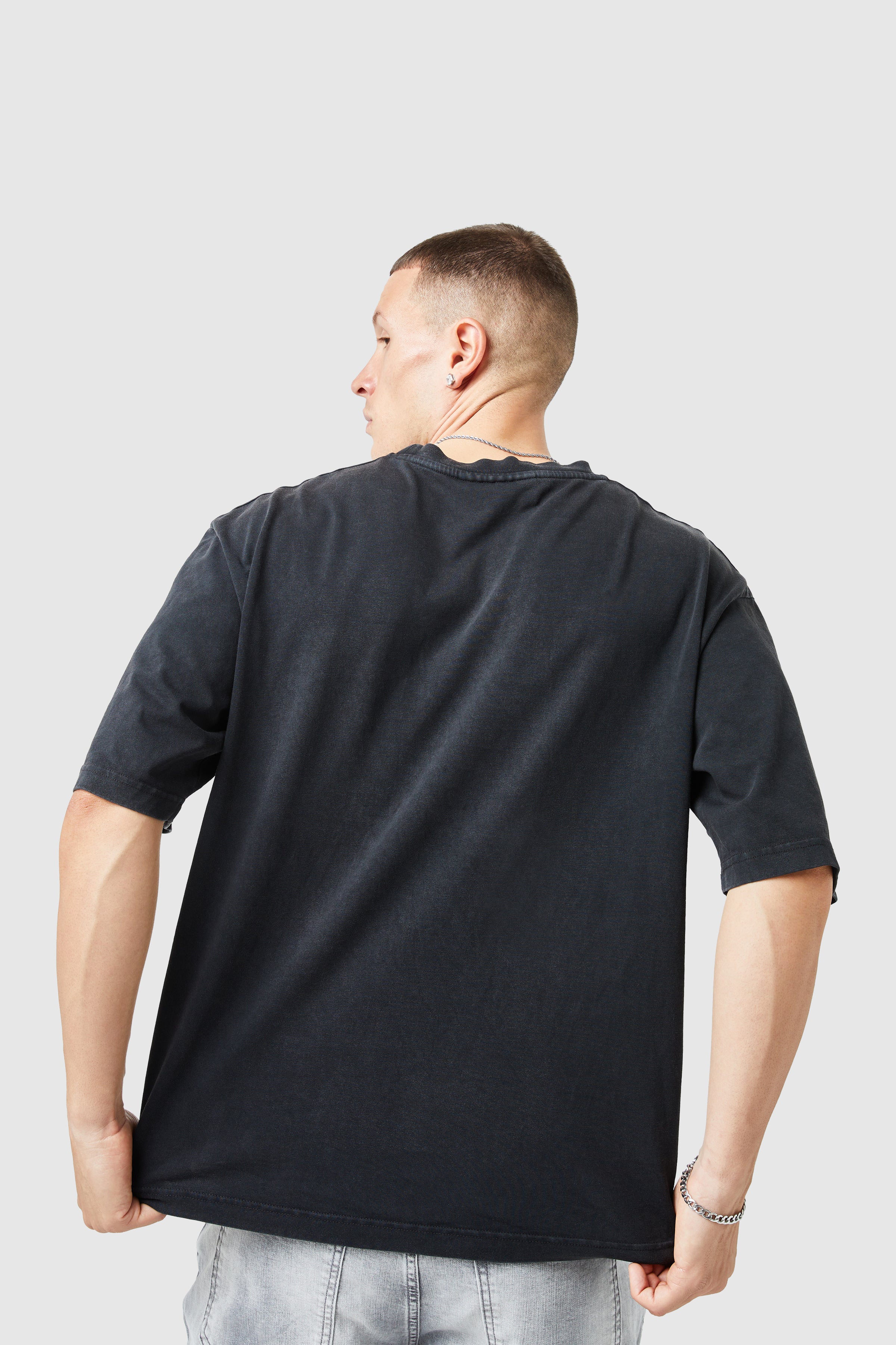 Oasis 2.0 Flare Jean - Light Grey - Image 8