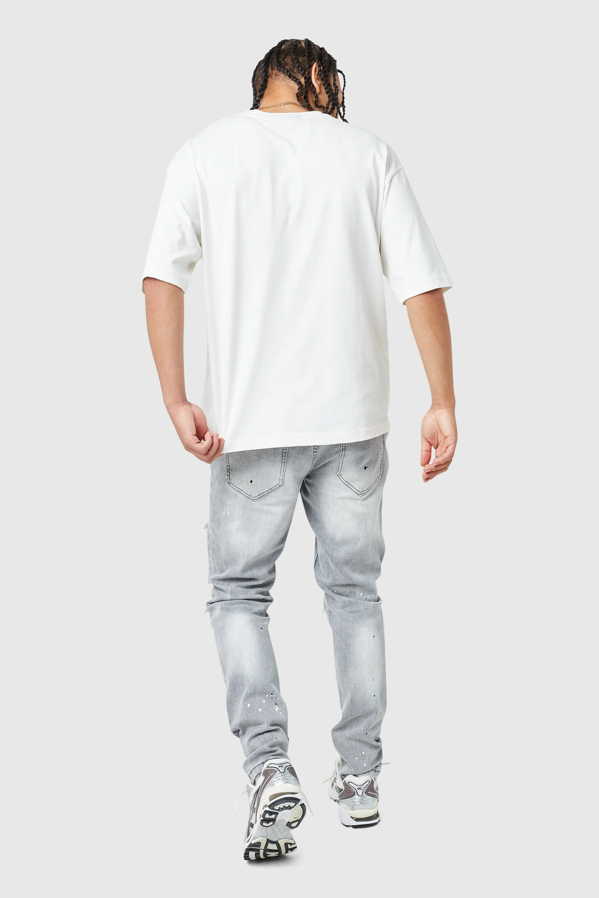 Icon Rings Tee - White - Image 6