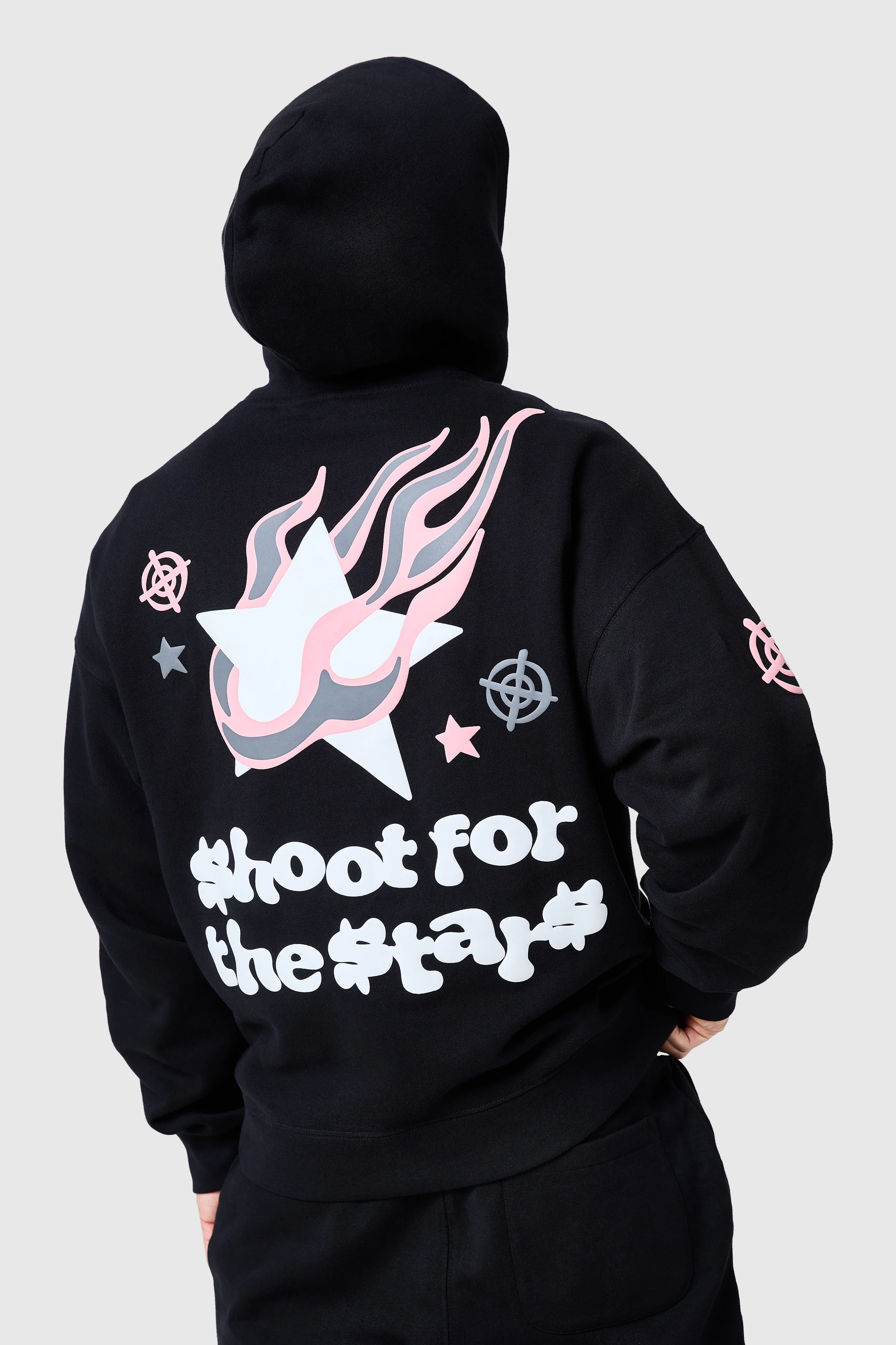 Shoot For The Stars Hood - Black - Image 3