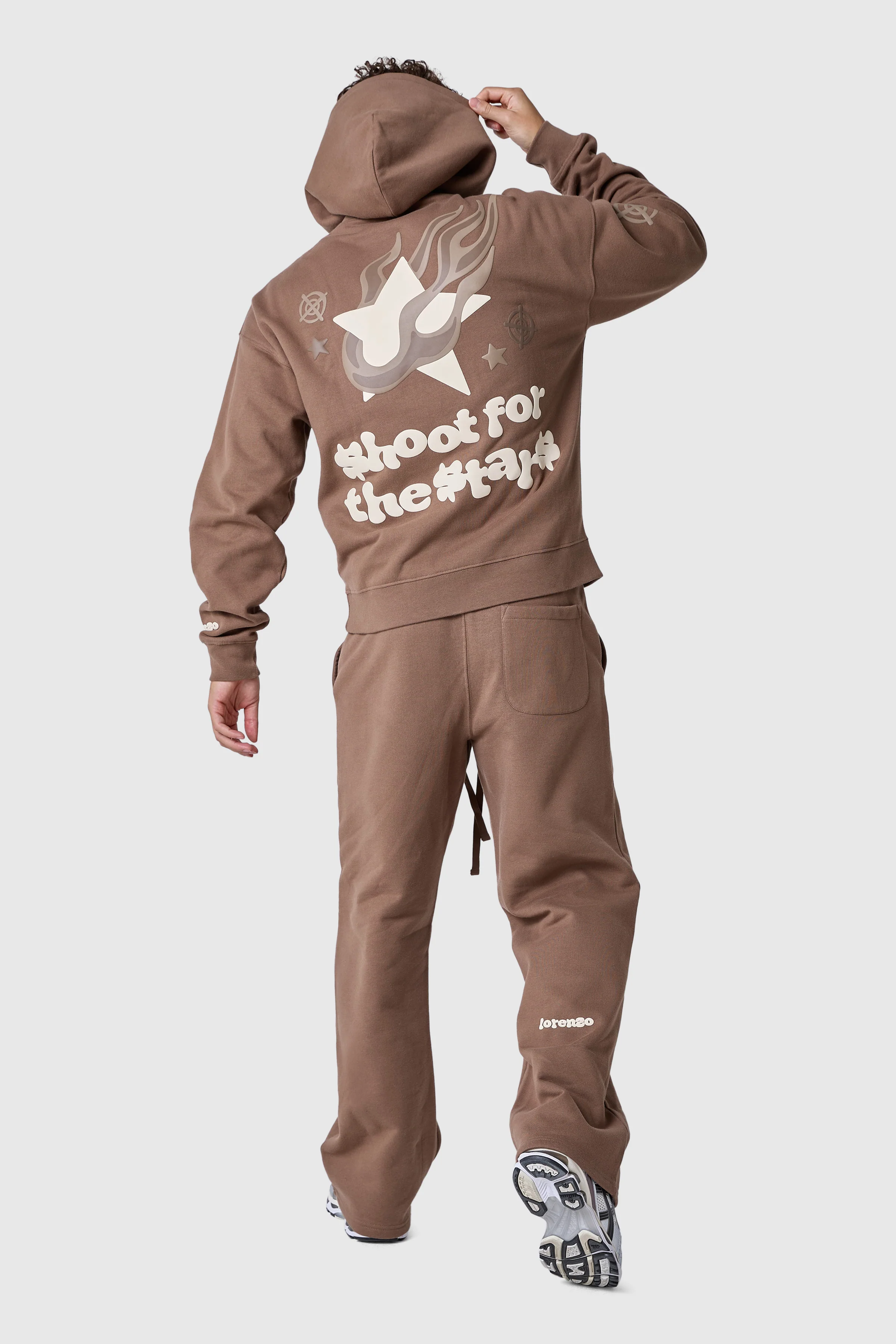 Shoot For The Stars Jogger - Earthy Brown - Image 5