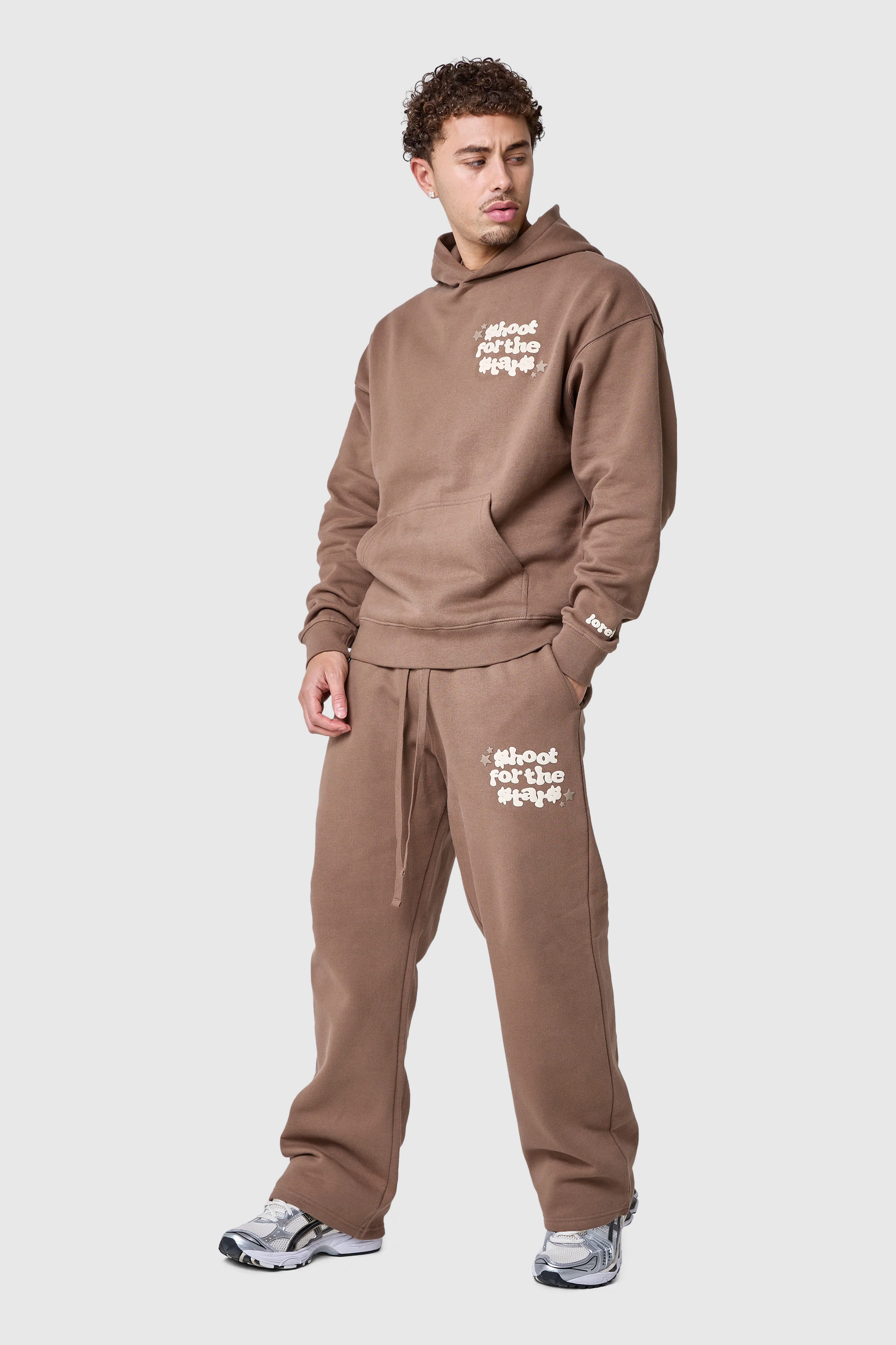 Shoot For The Stars Jogger - Earthy Brown - Image 7