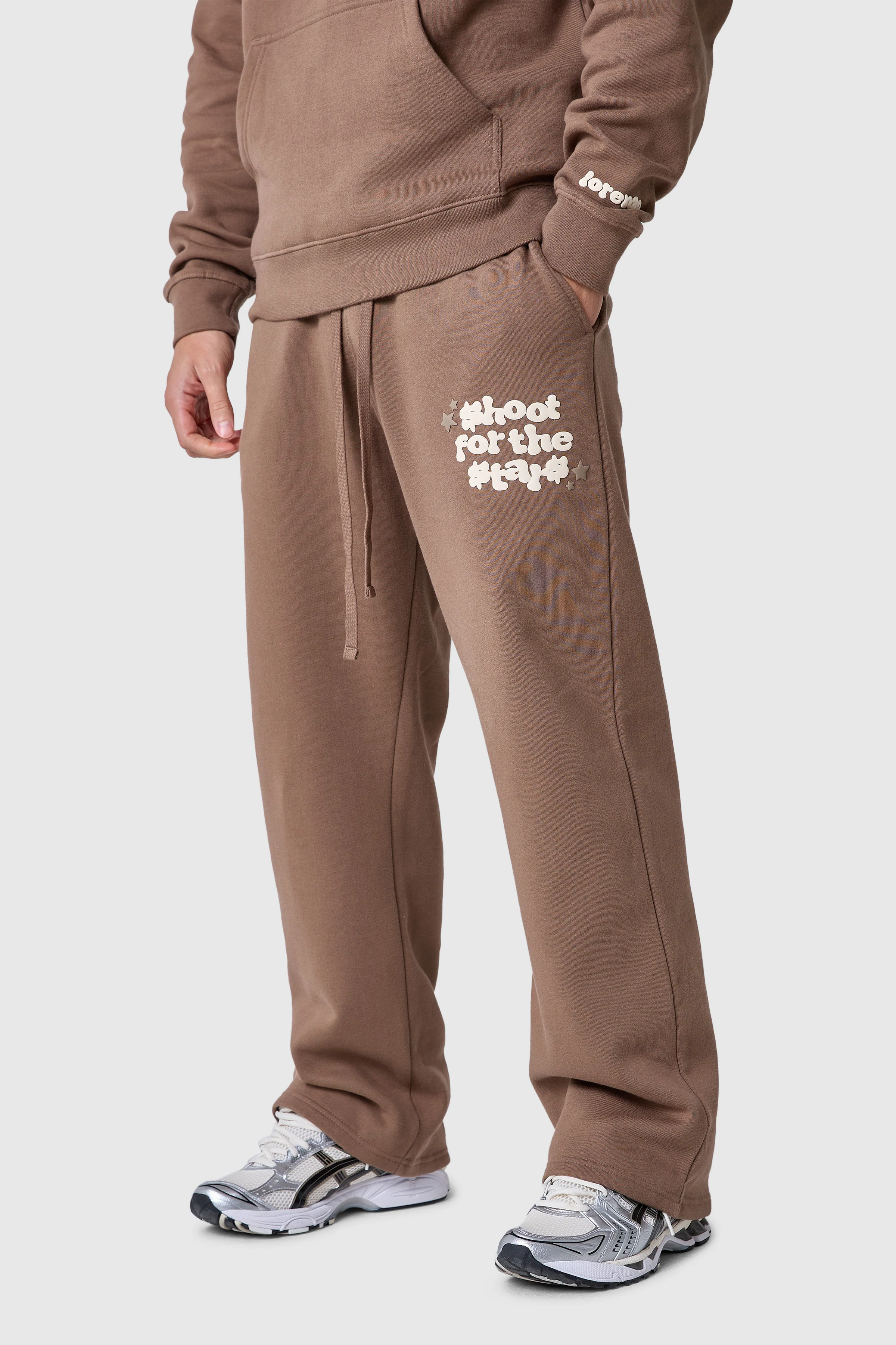 Shoot For The Stars Tracksuit - Earthy Brown - Image 6