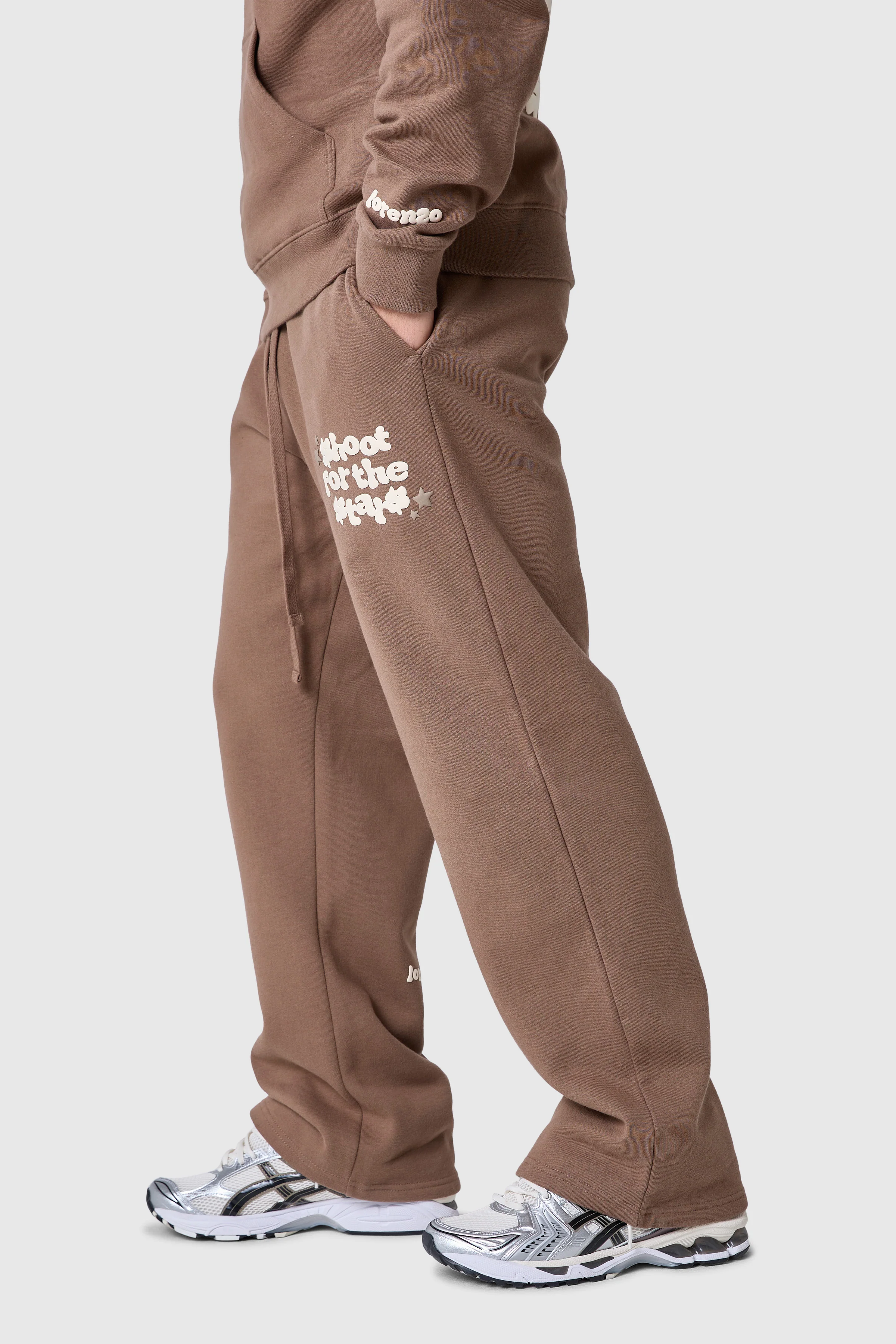 Shoot For The Stars Tracksuit - Earthy Brown - Image 7