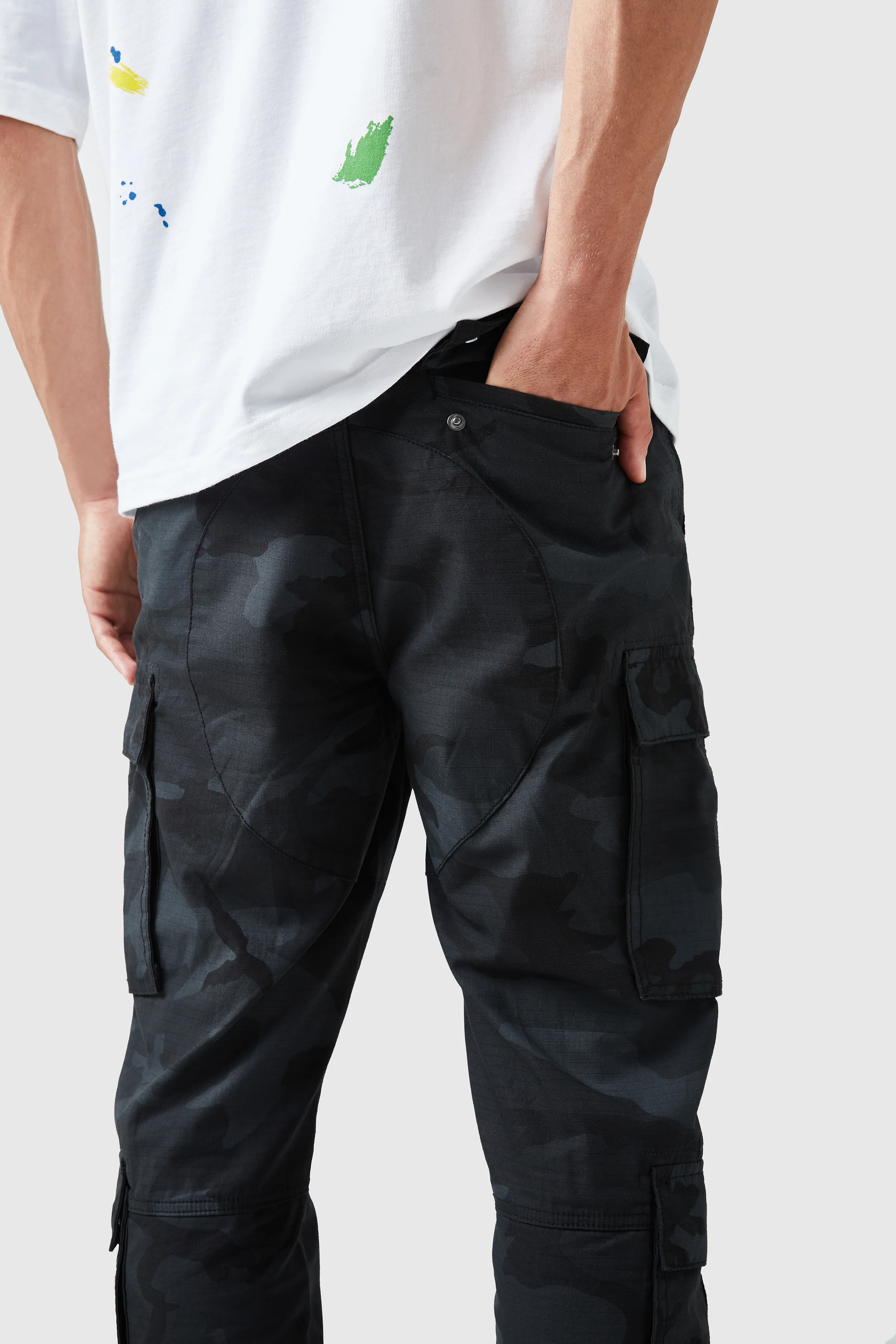 Volante 2.0 Cargo Pant - Black Camo - Image 7