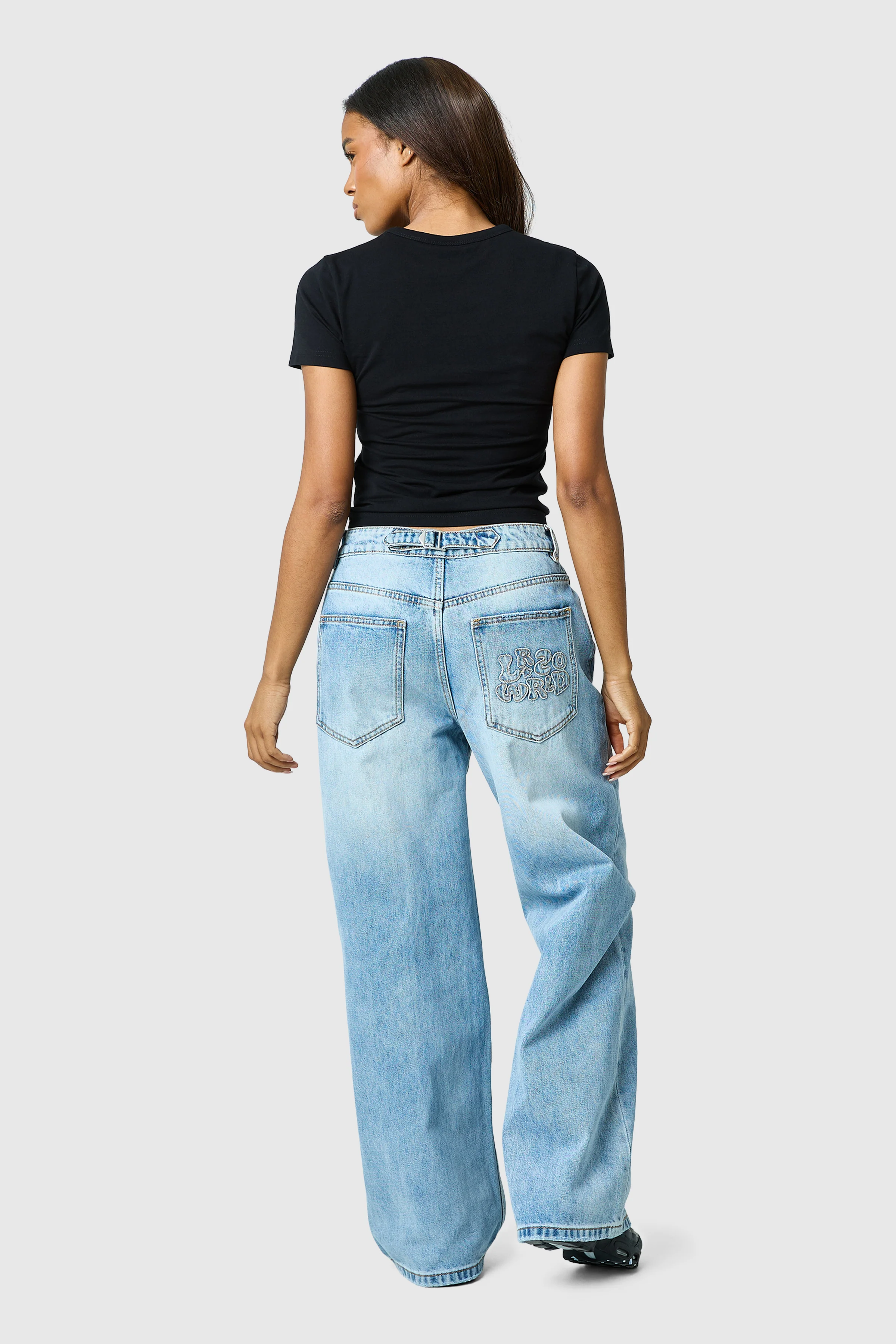 Womens Brooke Jean - Light Blue Denim - Image 5