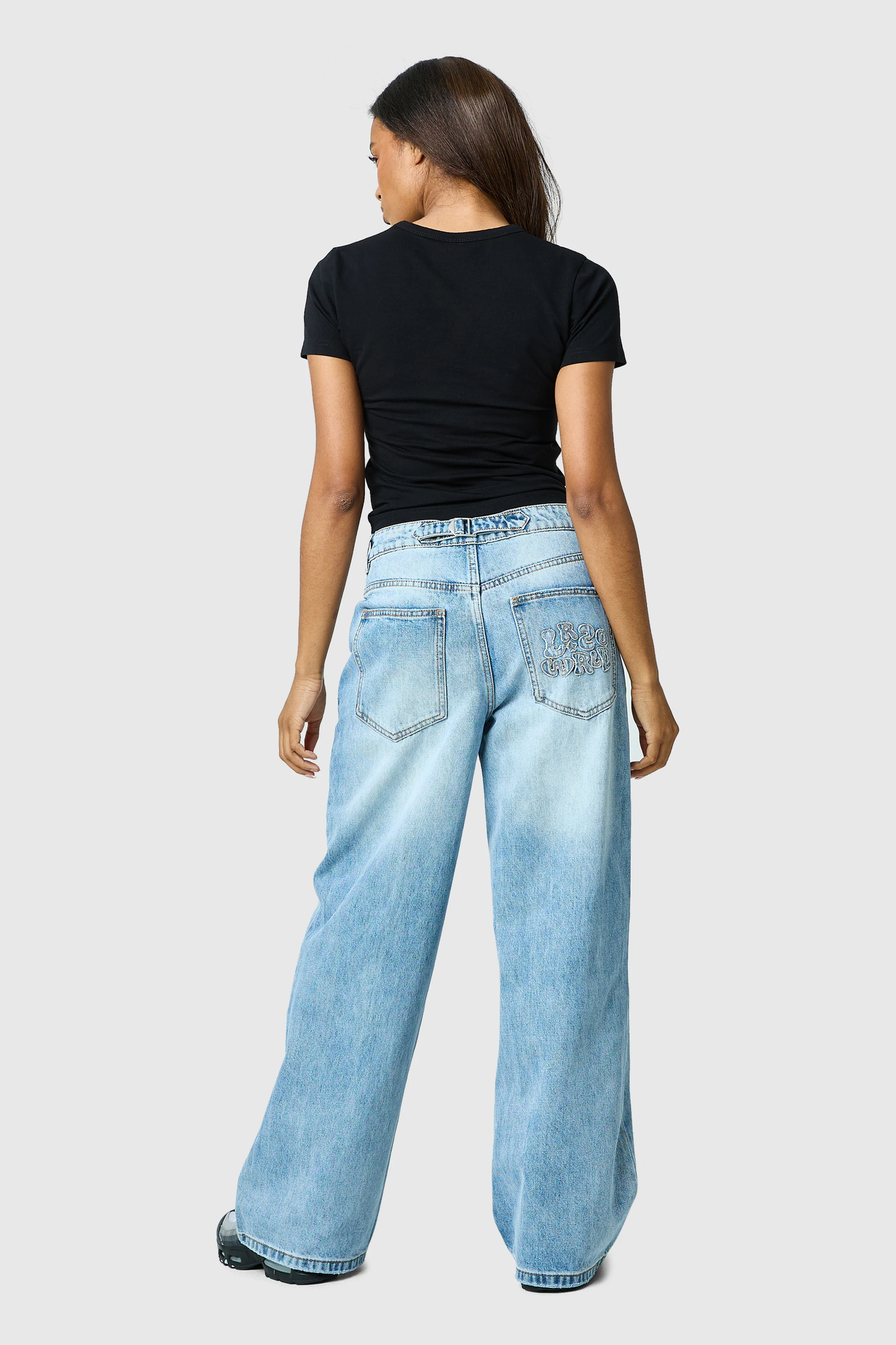 Womens Brooke Jean - Light Blue Denim - Image 6