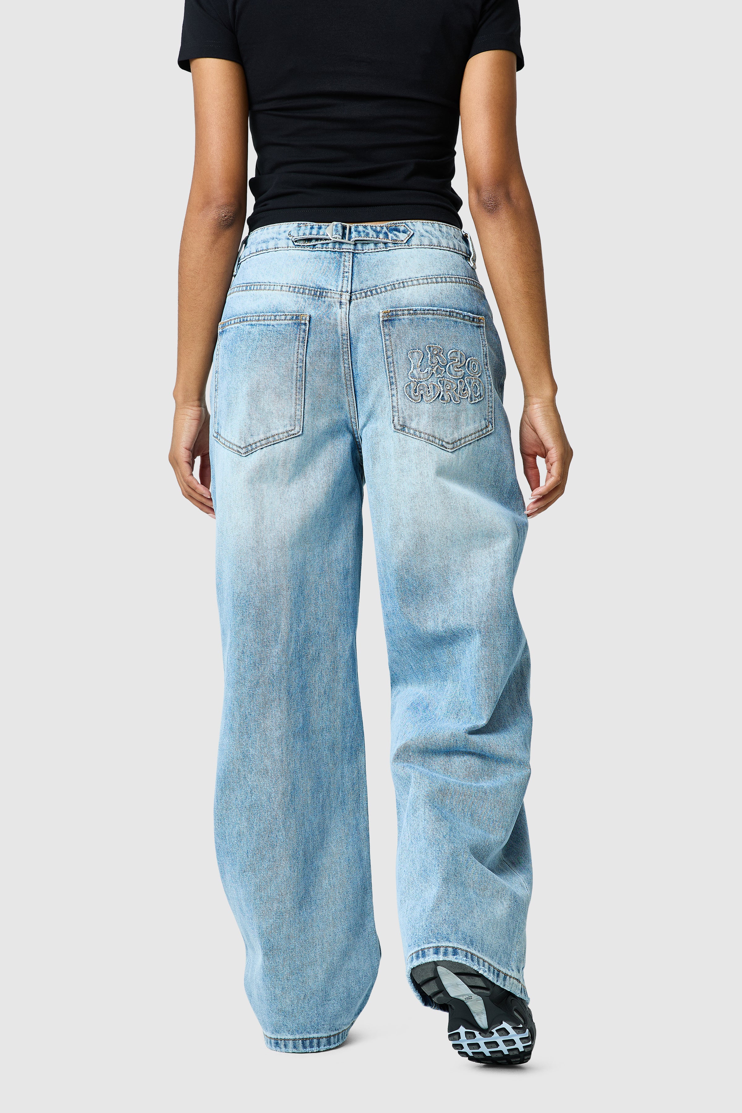 Womens Brooke Jean - Light Blue Denim - Image 9