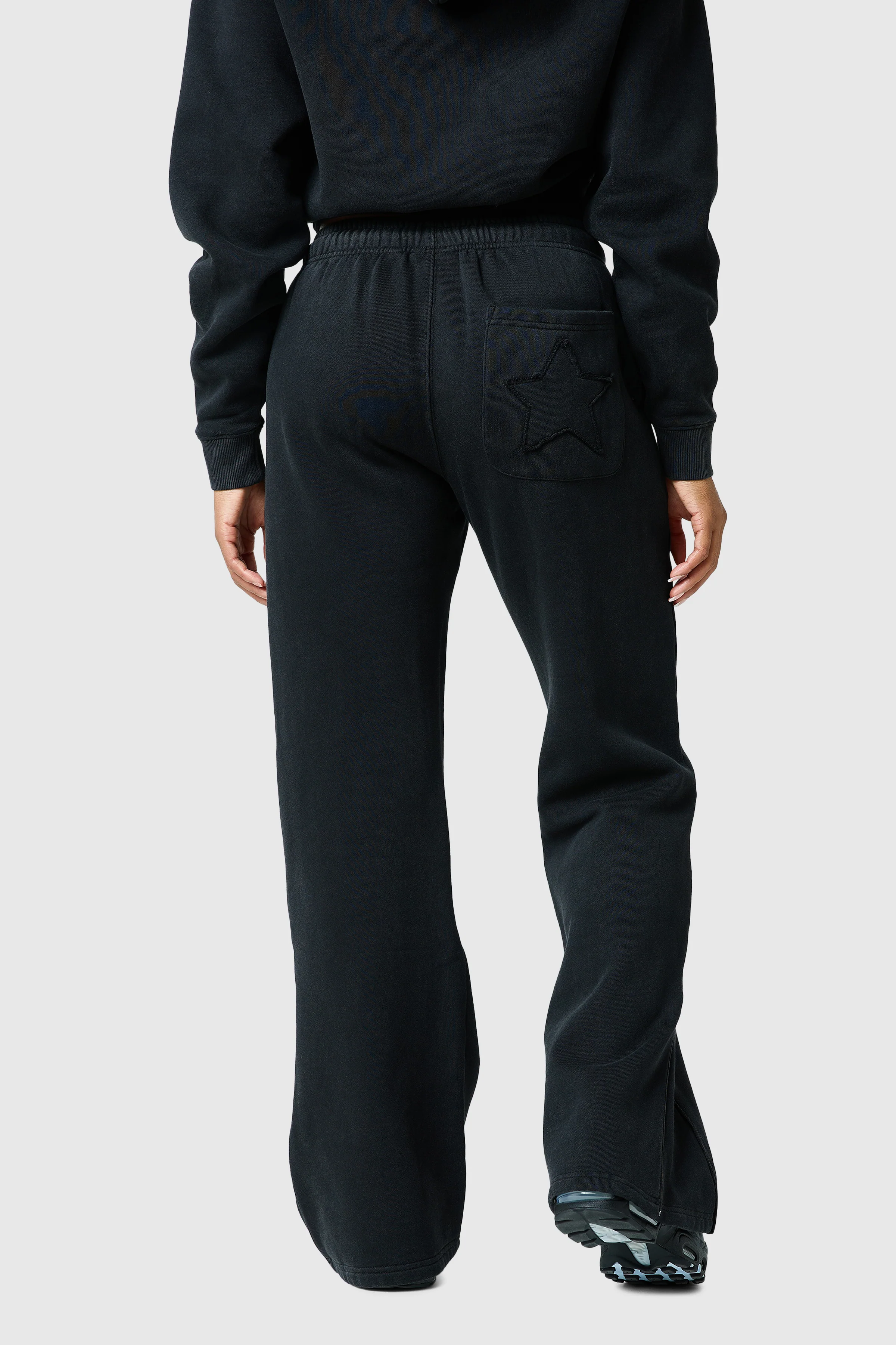 Womens Lrzo Wrld Applique Tracksuit - Black - Image 11