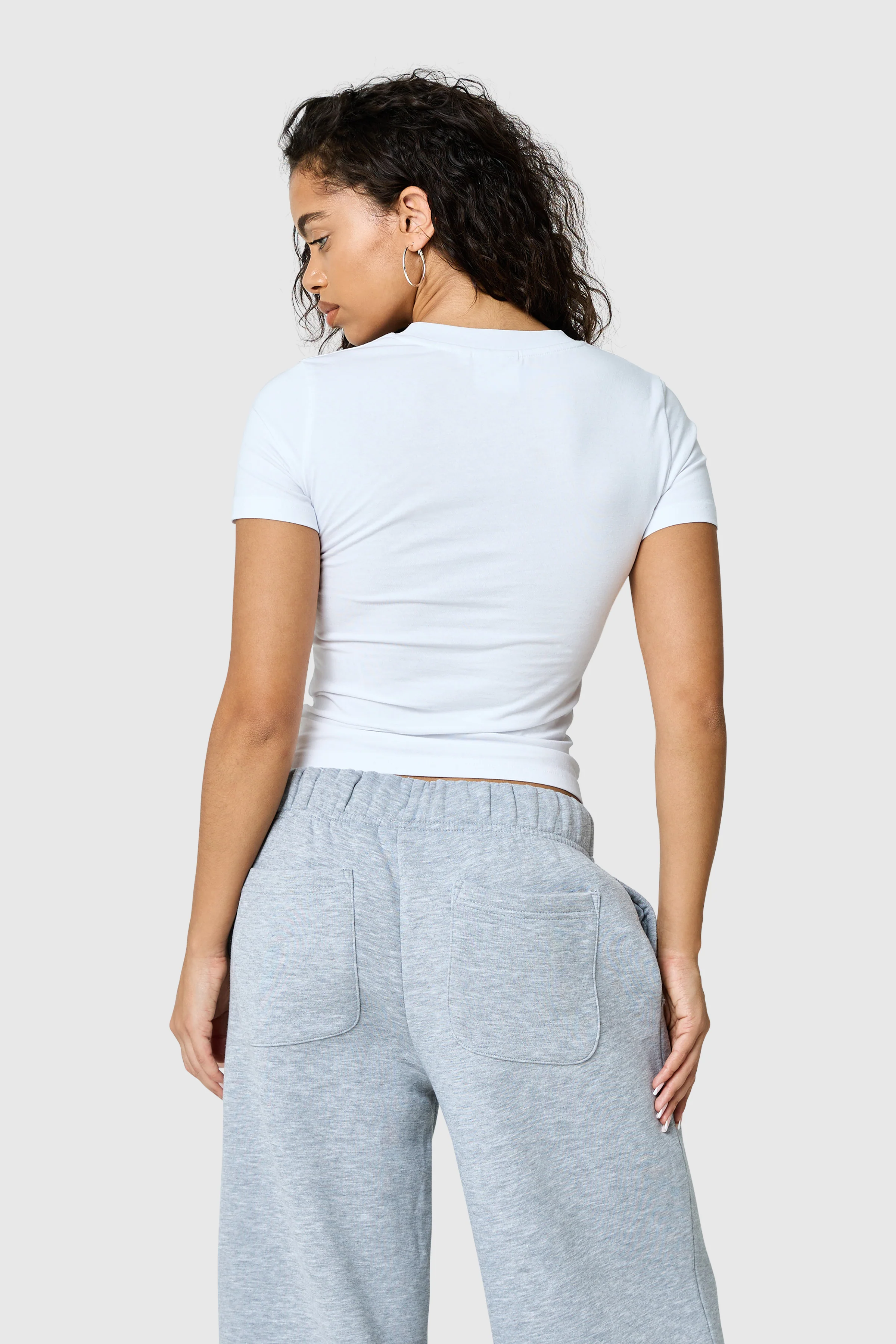 Womens Nova Tee - White - Image 4