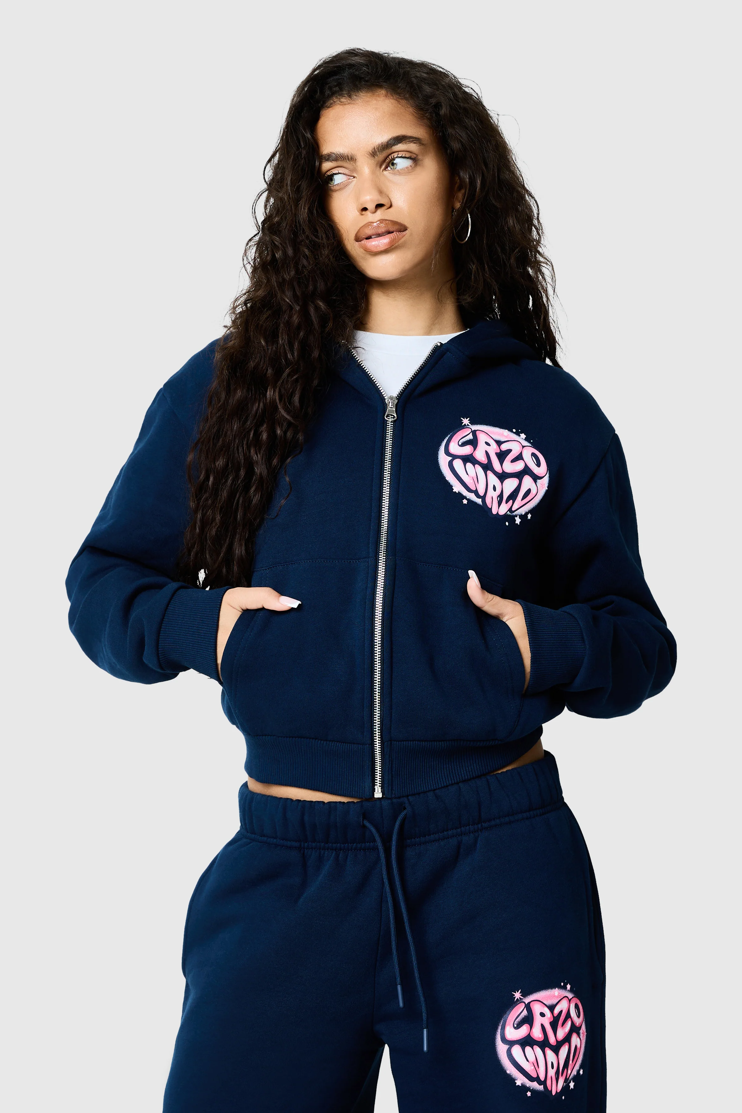Womens Nova Tracksuit - Ebony Blue - Image 3