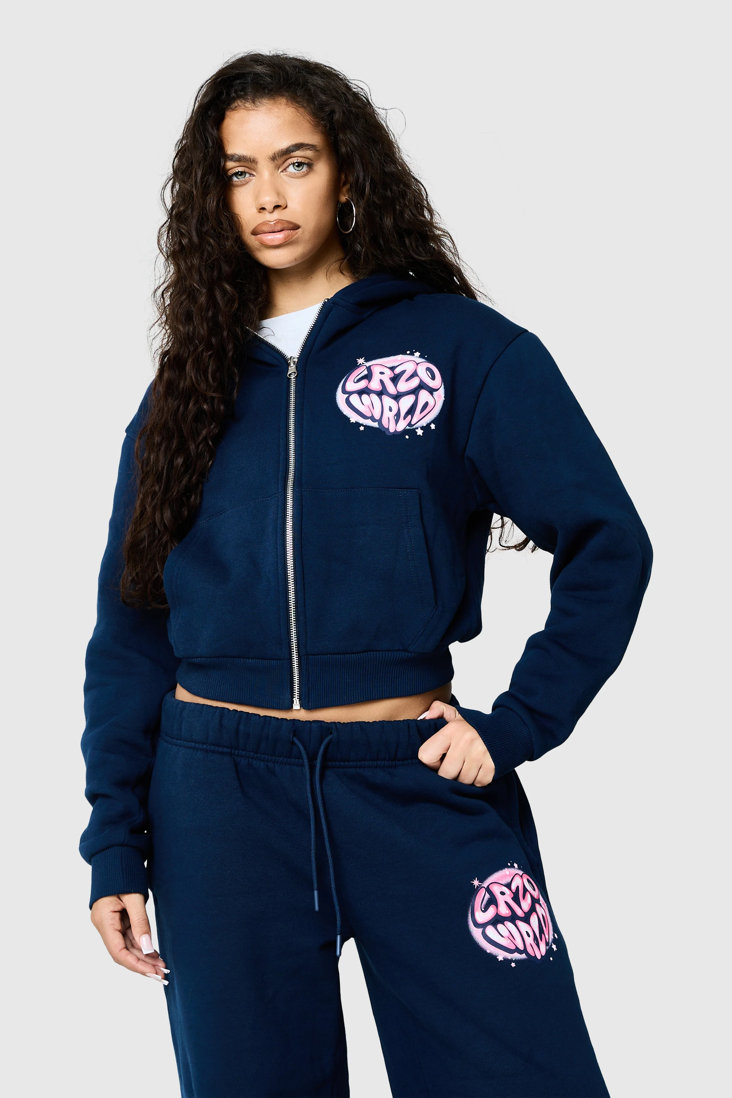 Womens Nova Tracksuit - Ebony Blue - Image 5