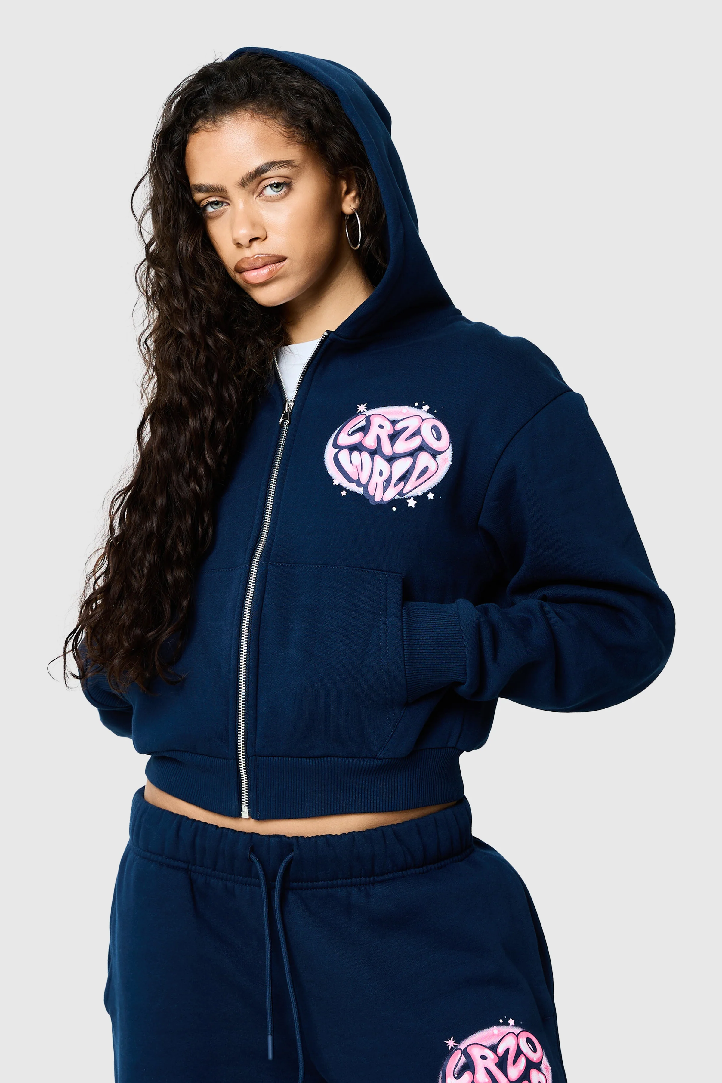 Womens Nova Tracksuit - Ebony Blue - Image 8
